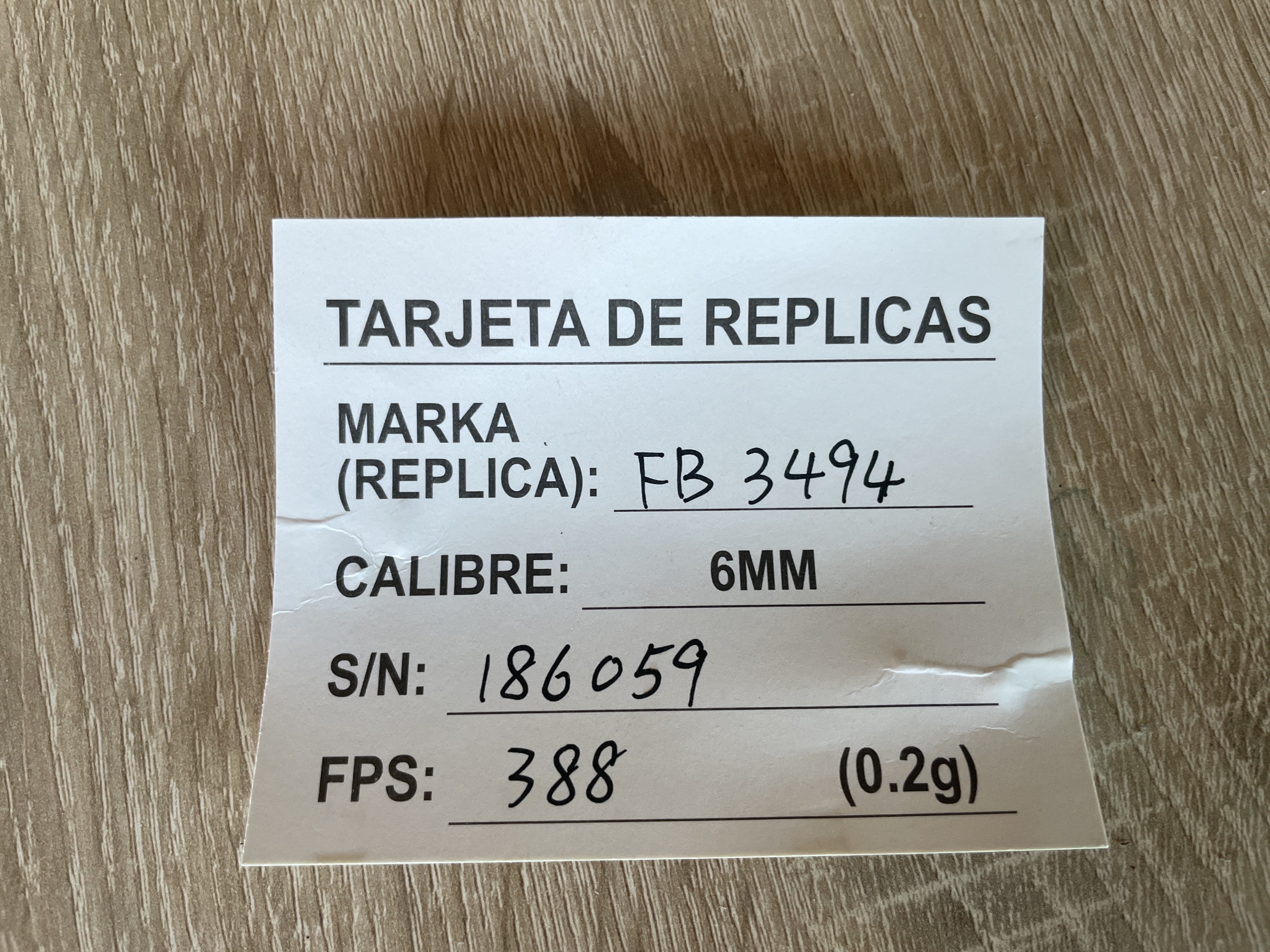 CYMA CM.517 388 FPS 6 MM caliber