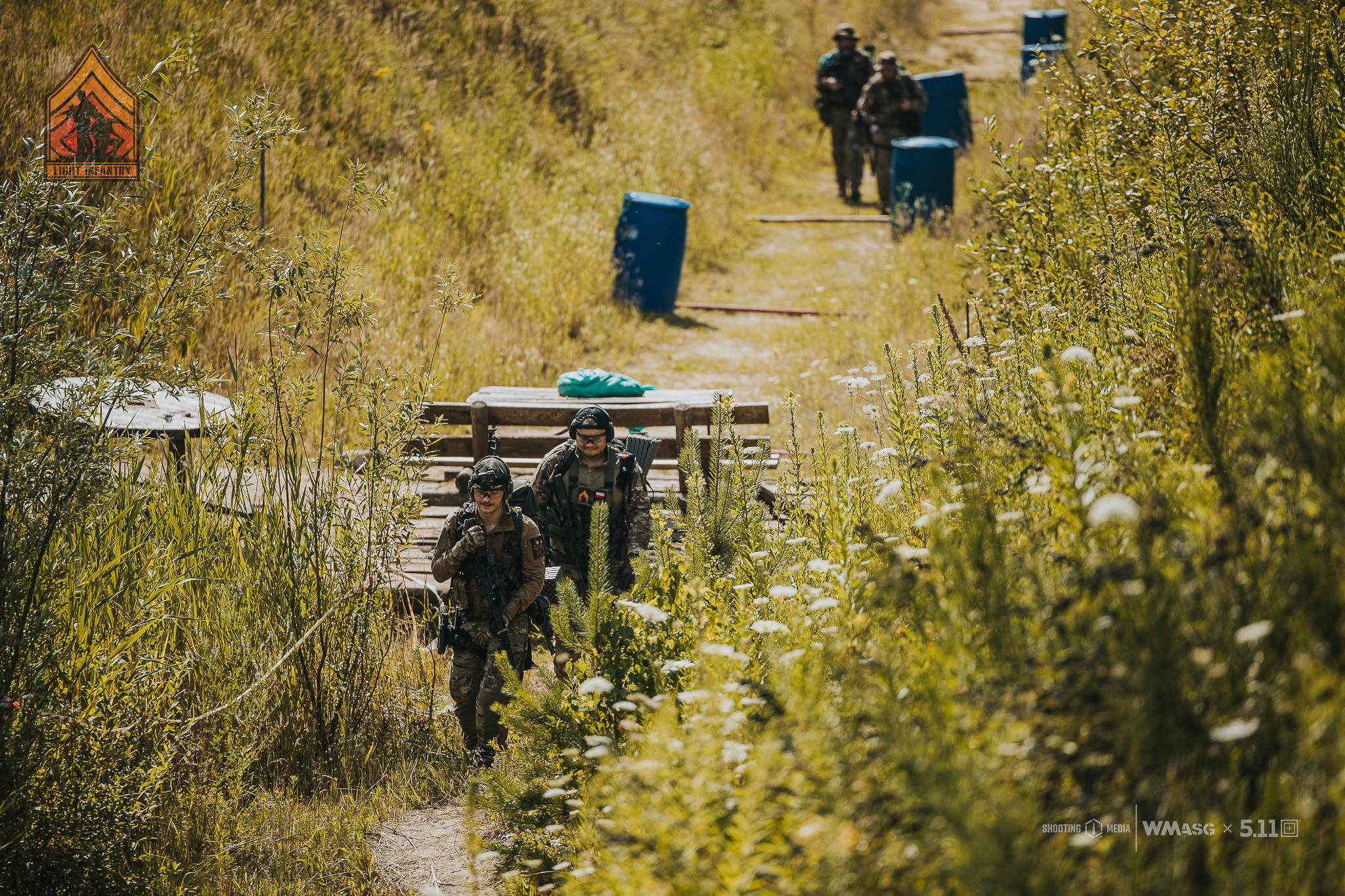 Fotorelacja z zawodów taktyczno-strzeleckich Lekka Piechota, kat. Lekka i MILSIM (18-20.07.2025)