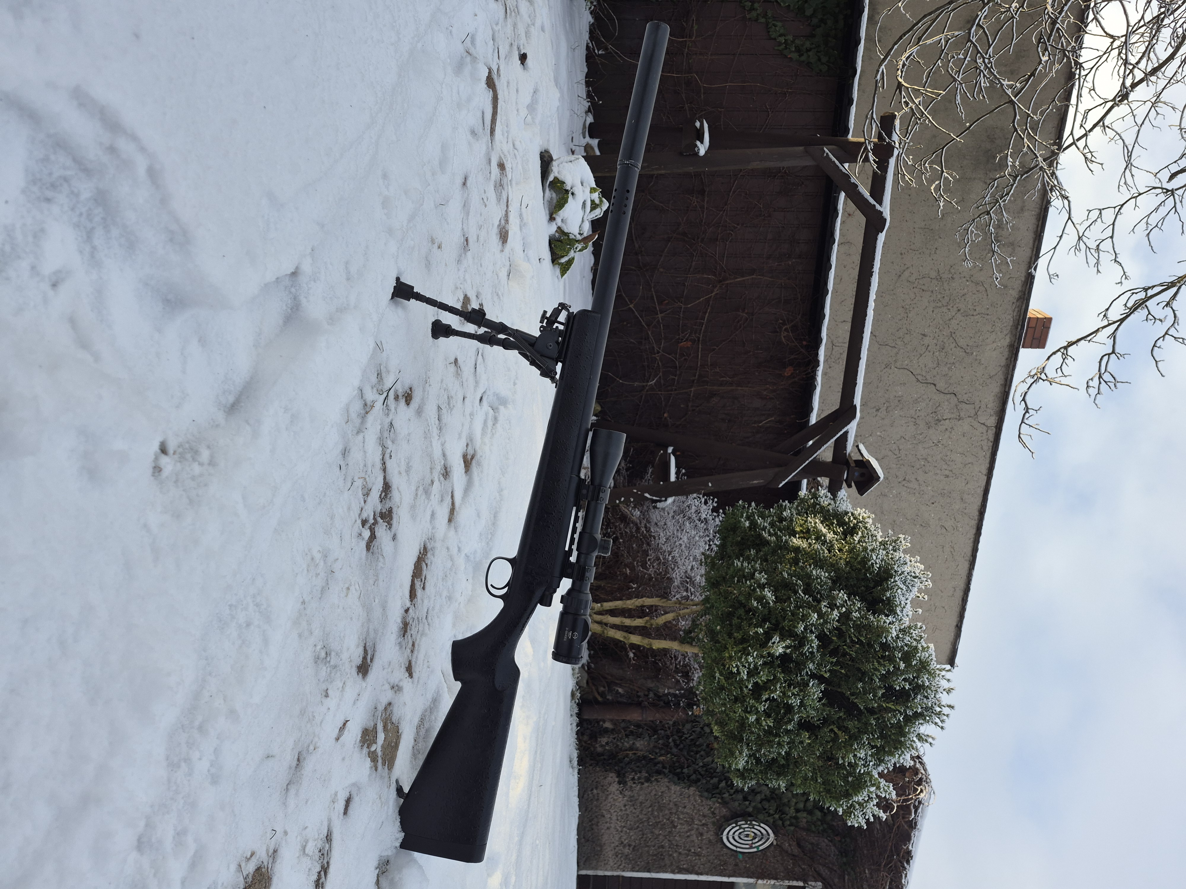 Snajperka asg snow Wolf sw-10 upgraded