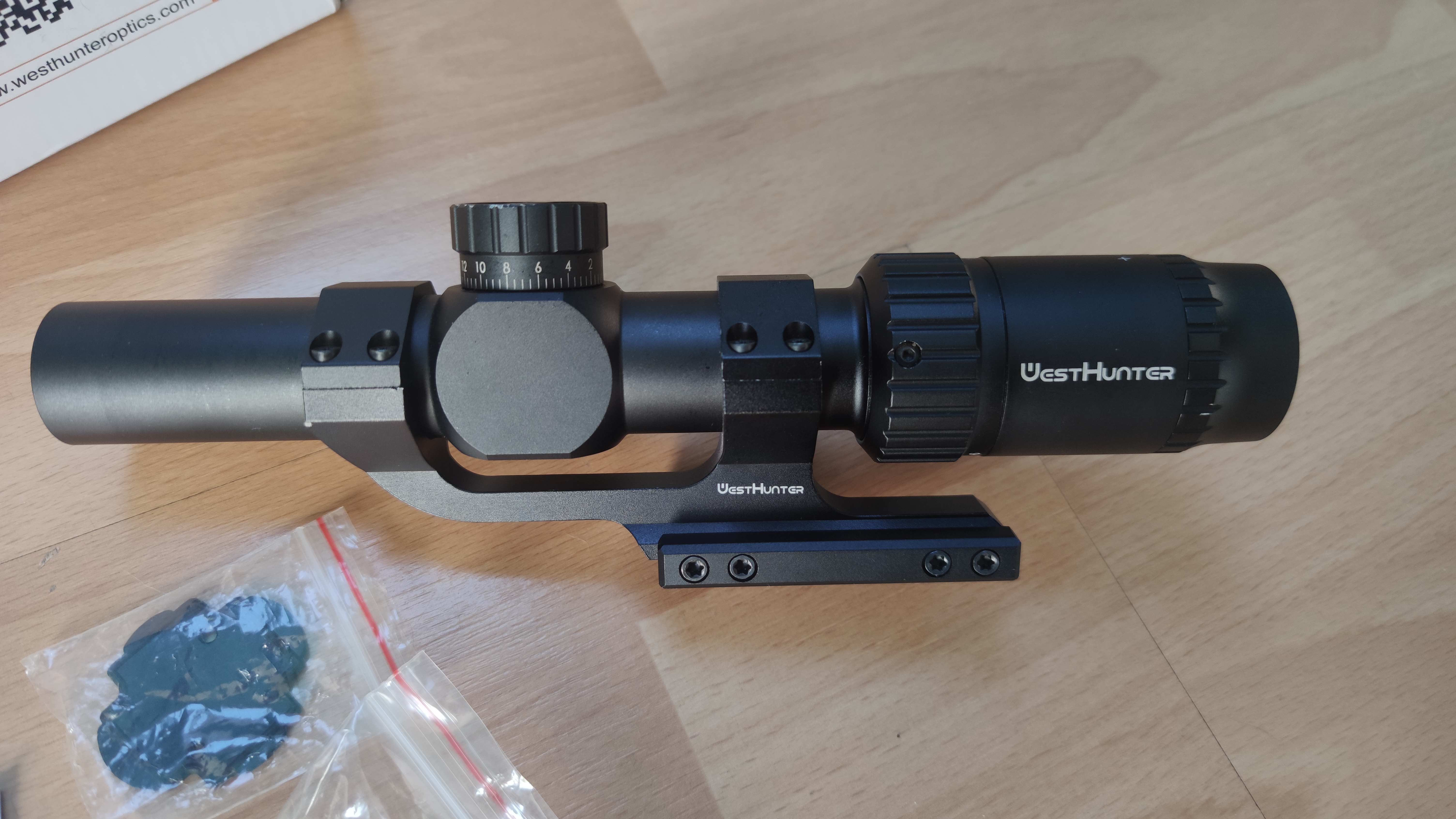 Luneta biegowa LPVO WestHunter HD-S 1.2-6x24 SFP