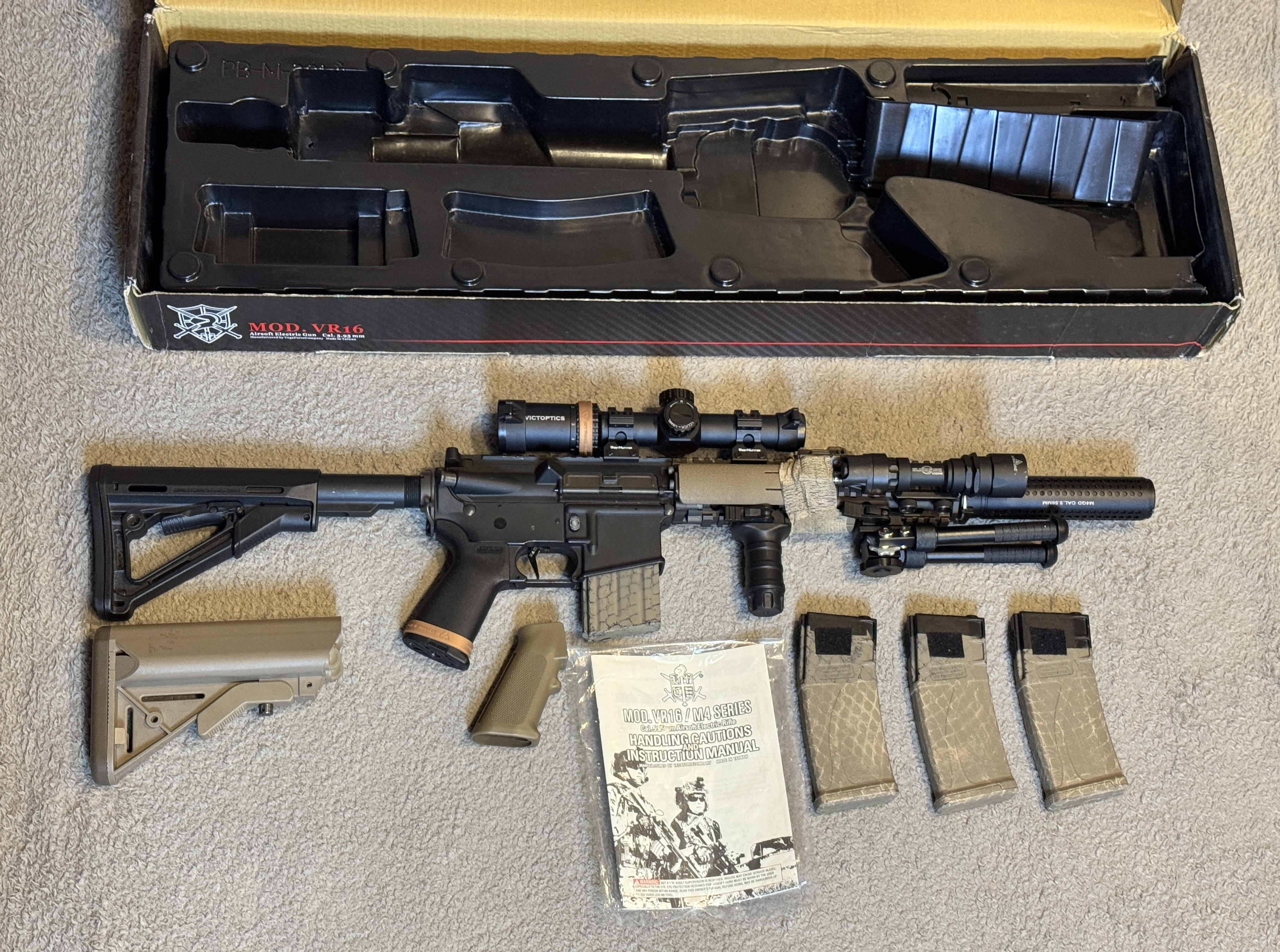 VFC MK18 M4 Perun Retro Arms – high-endowa replika AEG