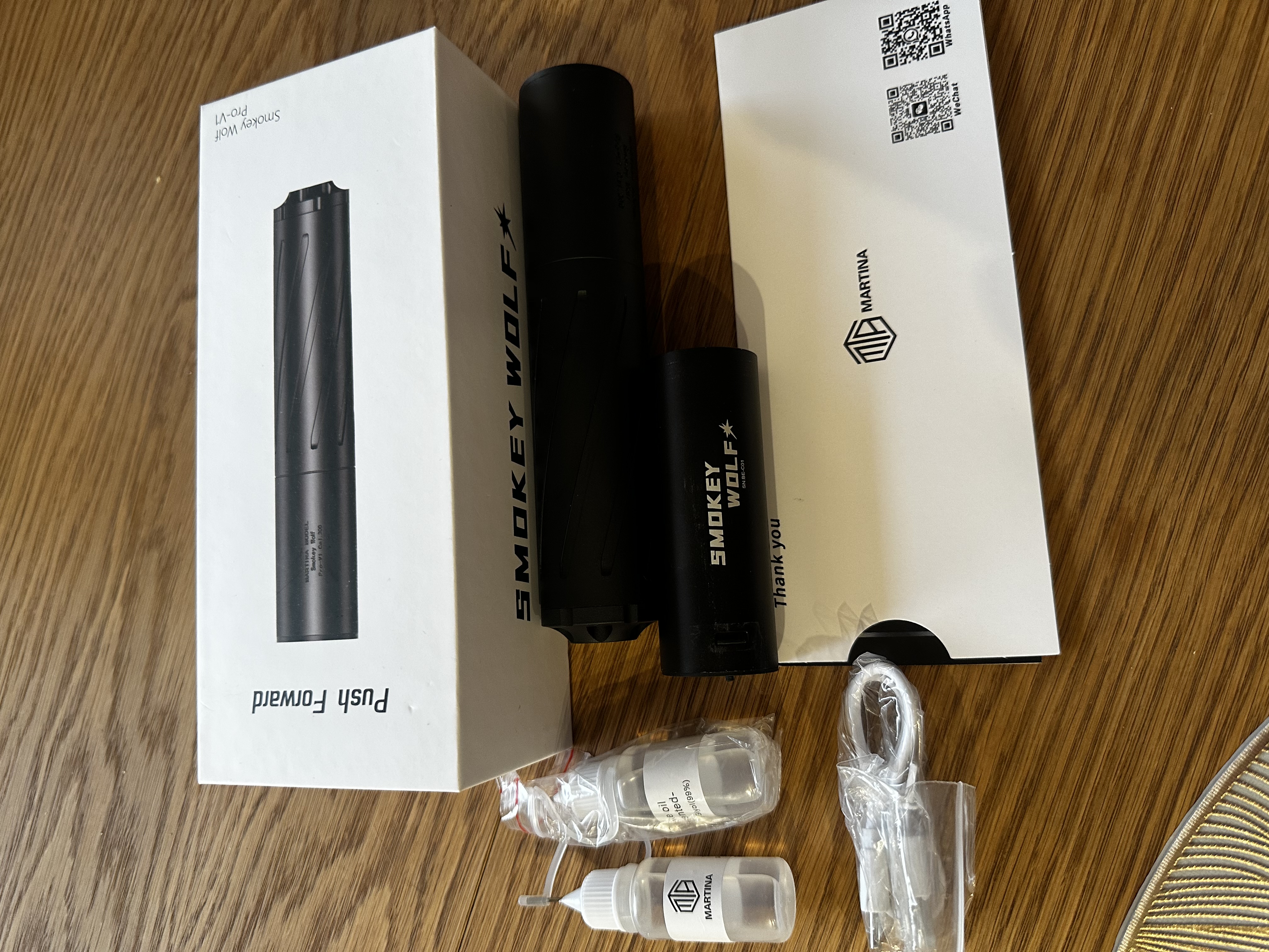 Novritsch Smokey Wolf Tracer Unit tłumik dym światło Asg GBb