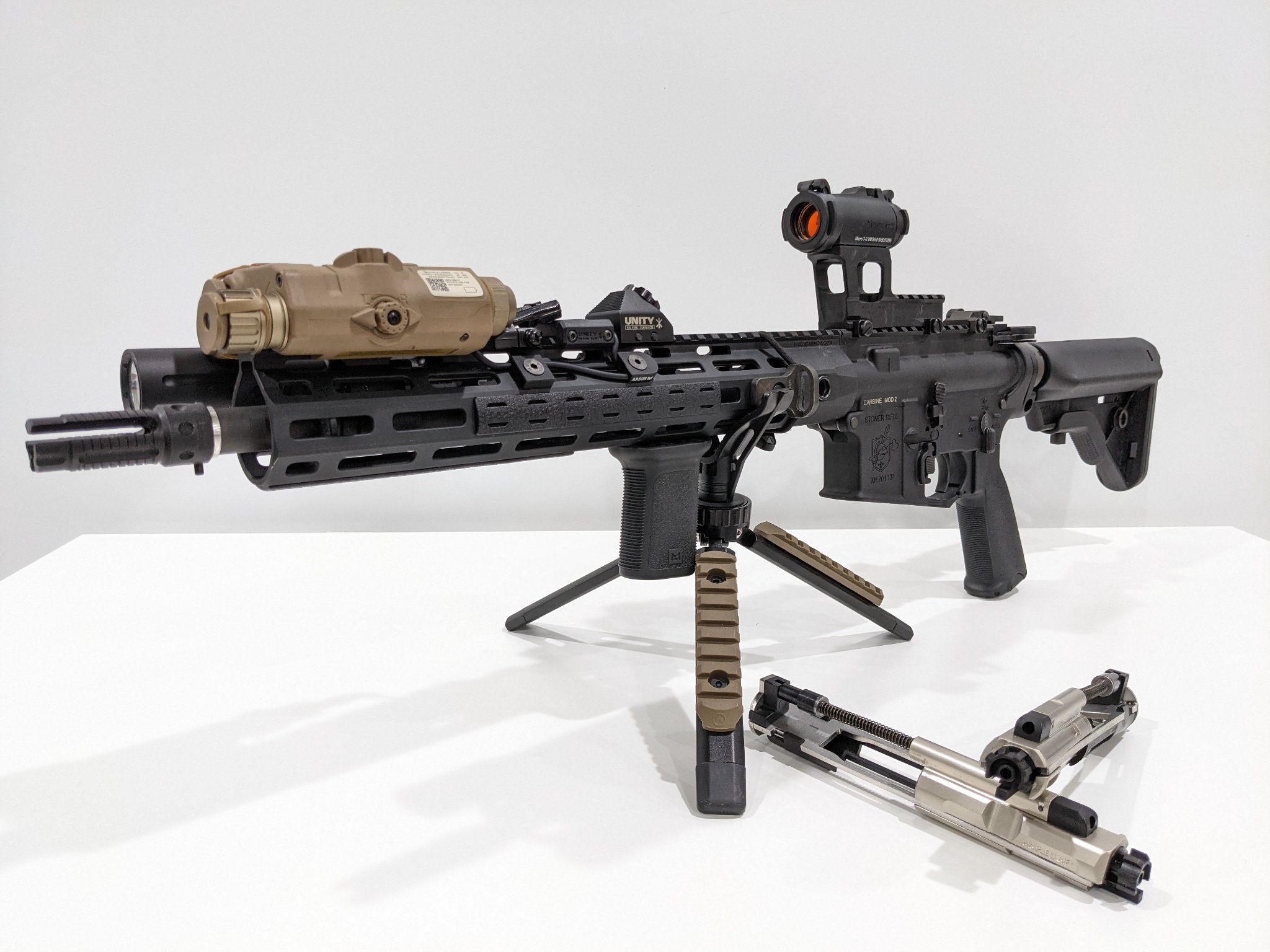 Improved Bolt Carrier Gruop and Nozzle by Maple Leaf