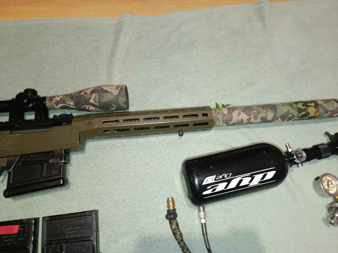 Snajperka Amoeba Striker HPA 3.4J Zestaw