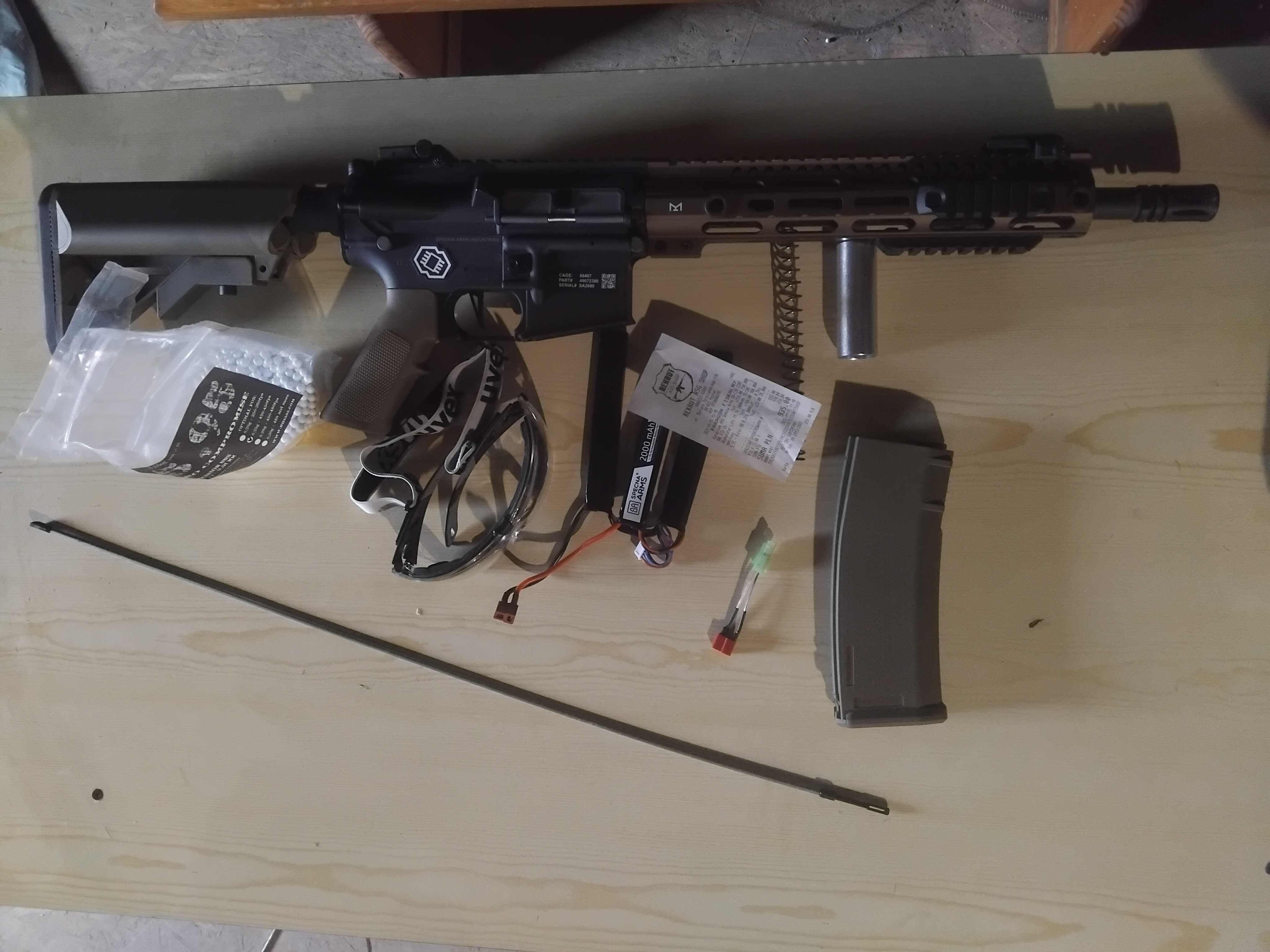 Specna ARMS M4 HAL ETU tuning ZESTAW GRATISY