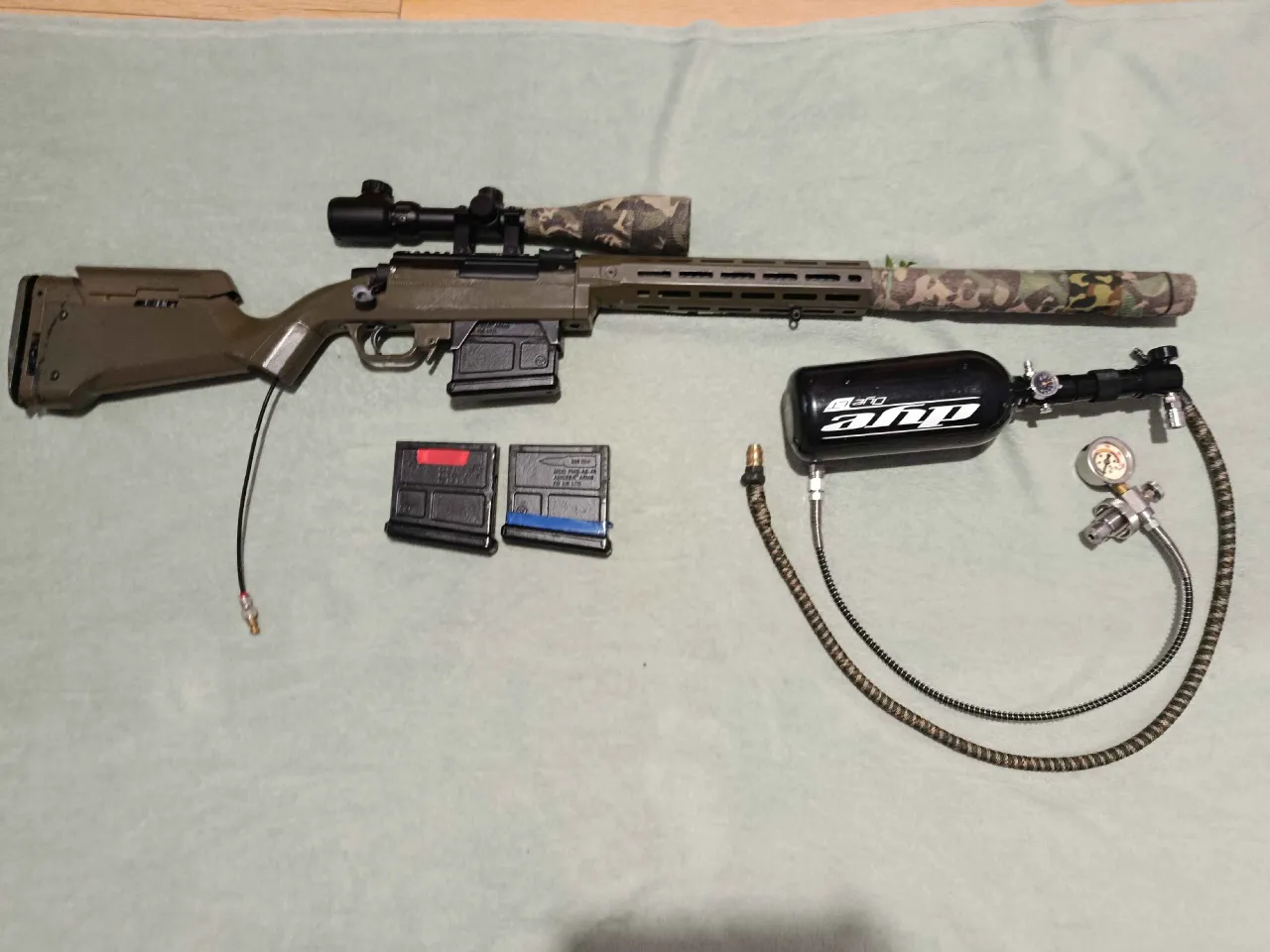 Snajperka Amoeba Striker HPA 3.4J Zestaw