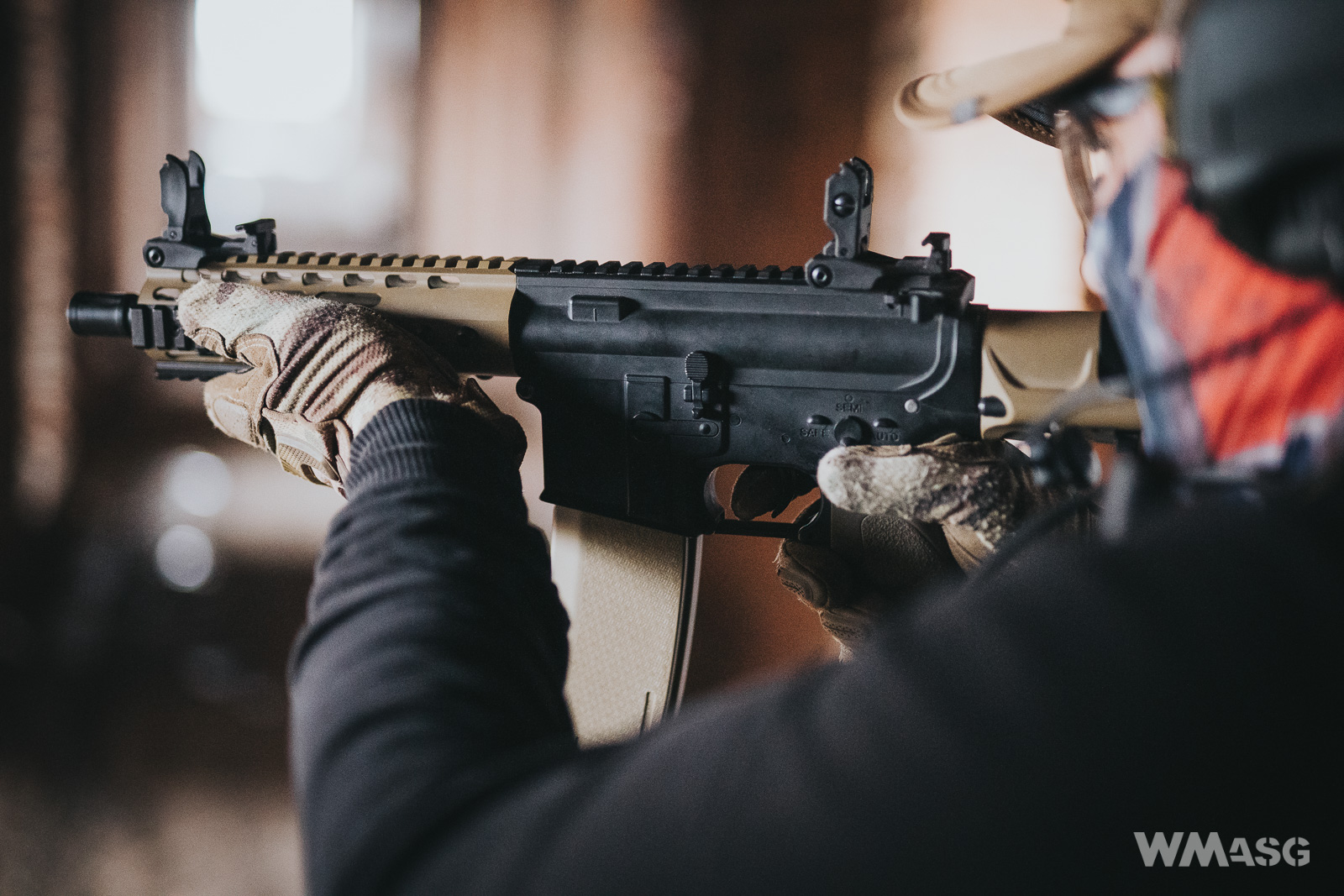 Specna Arms SA -E12 PDW Edge BK-TAN (sesja w terenie)