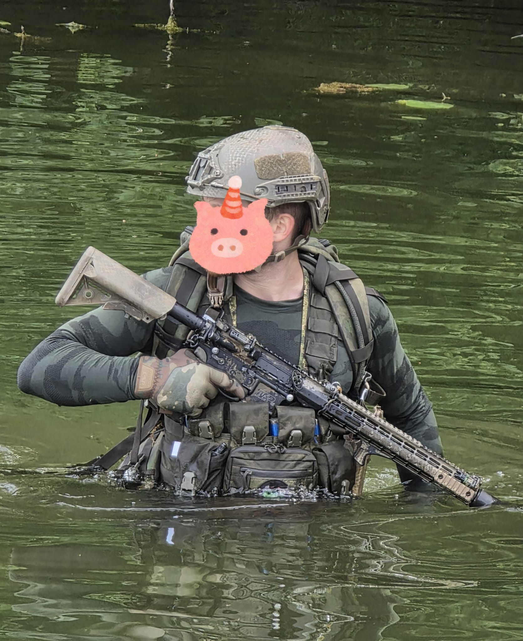 Helikon Guardian Recce Chest Rig OD + dodatki