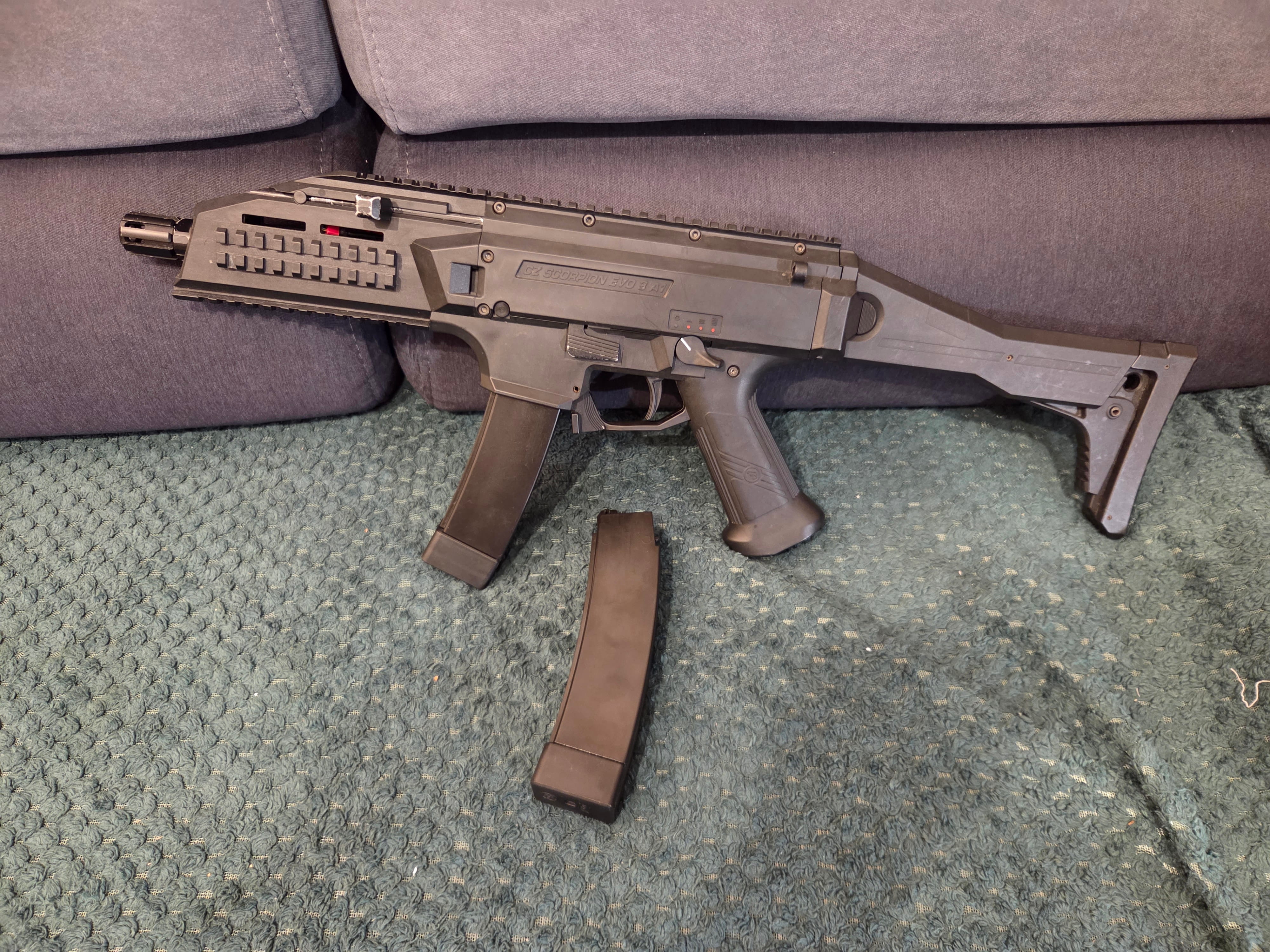 CZ Scorpion EVO 3 A1 SHS 16:1, ~1,1 J 0,28g
