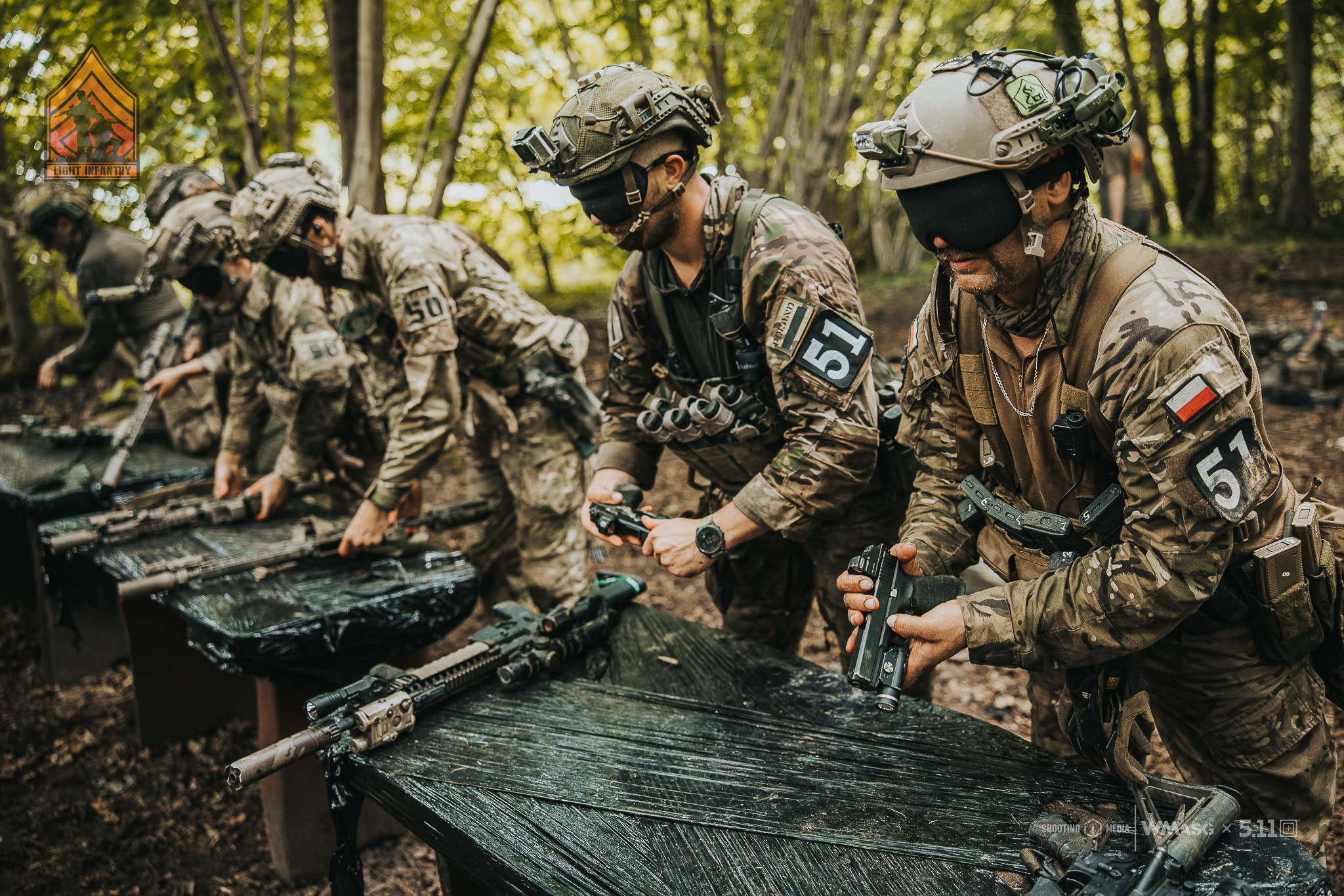 Fotorelacja z zawodów taktyczno-strzeleckich Lekka Piechota, kat. Lekka i MILSIM (18-20.07.2025)