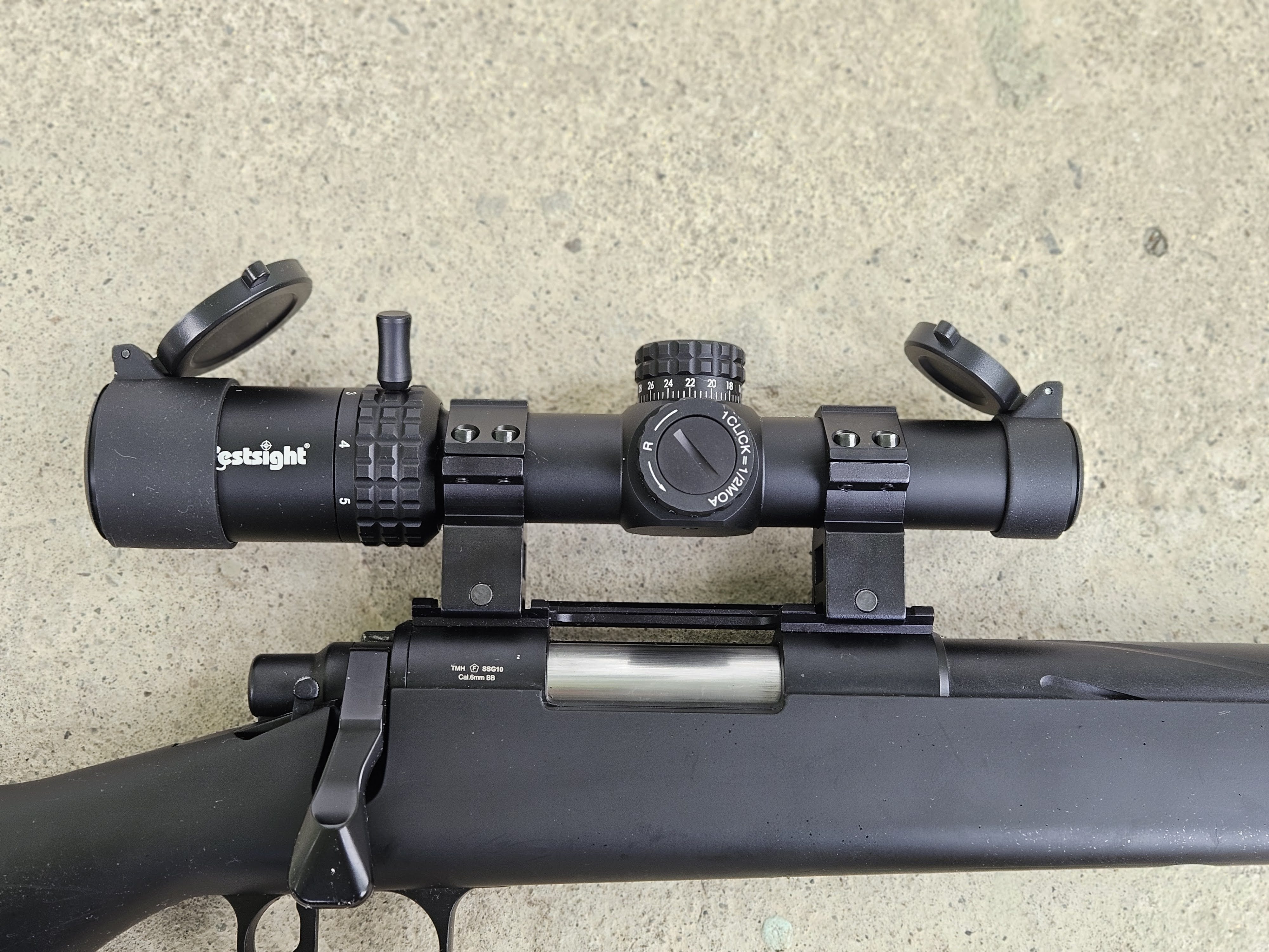 SSG10 jak nowa Novritsch 530fps luneta szturmowa 1-5x24