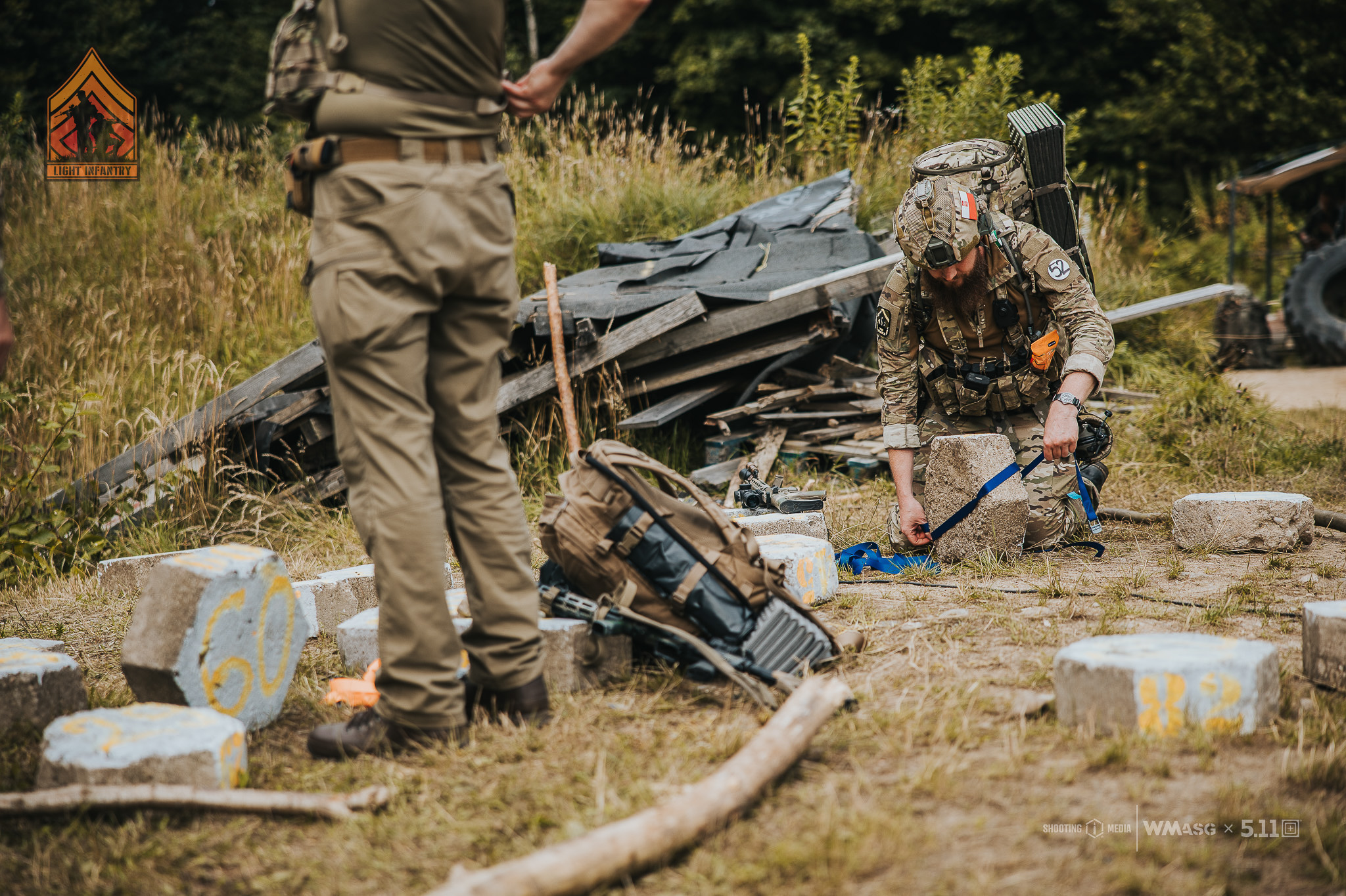 Fotorelacja z zawodów taktyczno-strzeleckich Lekka Piechota, kat. Lekka i MILSIM (18-20.07.2025)