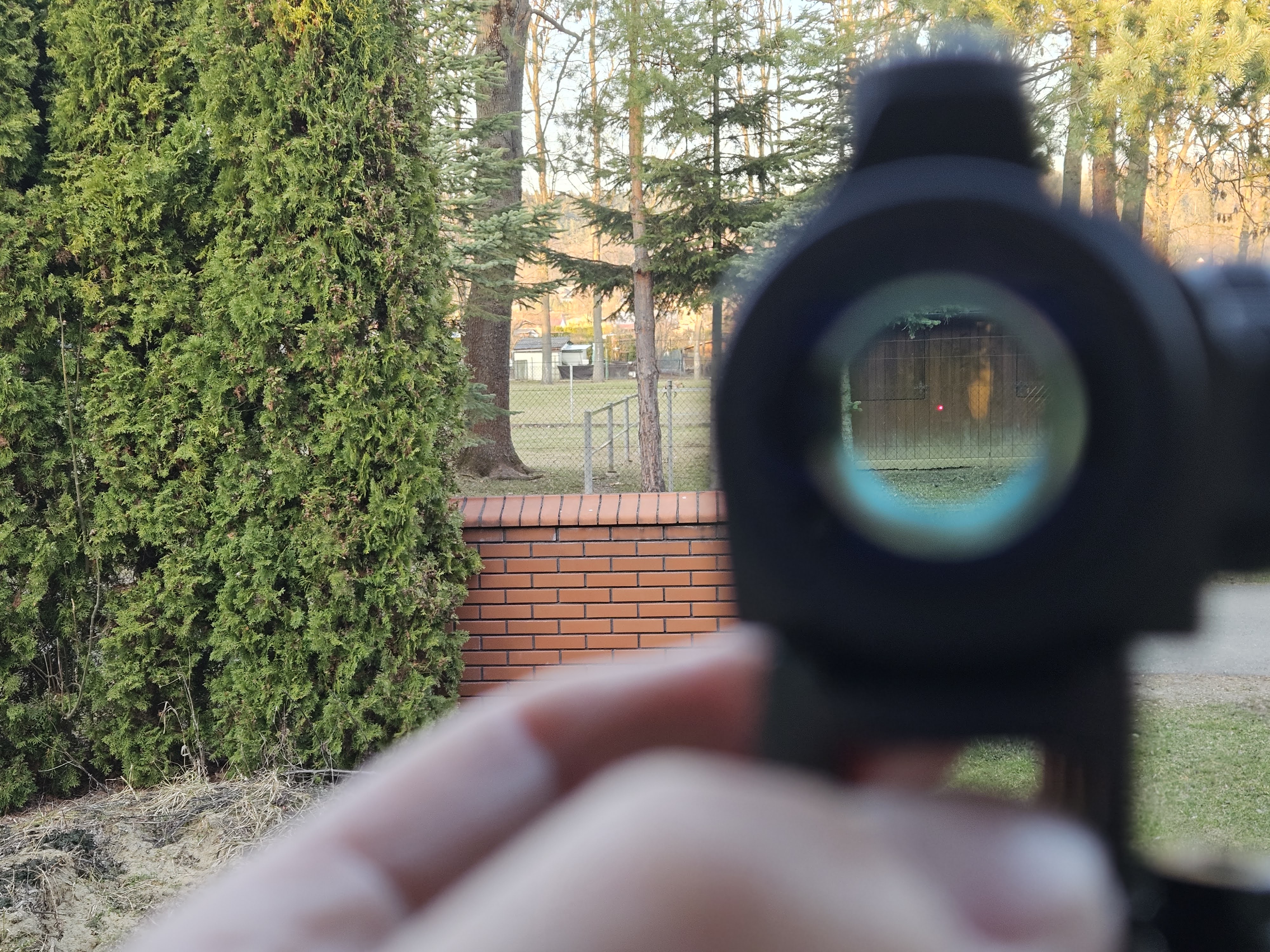 Kolimator AIM-O Aimpoint micro T1 replika, różne montaże wysoki, niski, QD