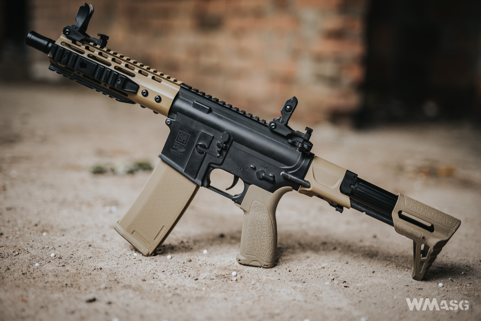 Specna Arms SA -E12 PDW Edge BK-TAN (sesja w terenie)