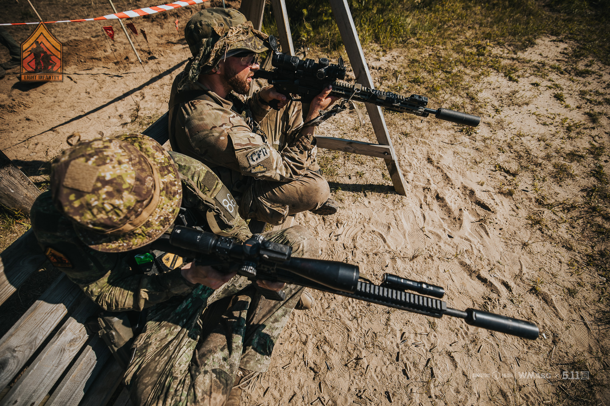 Fotorelacja z zawodów taktyczno-strzeleckich Lekka Piechota, kat. Lekka i MILSIM (18-20.07.2025)