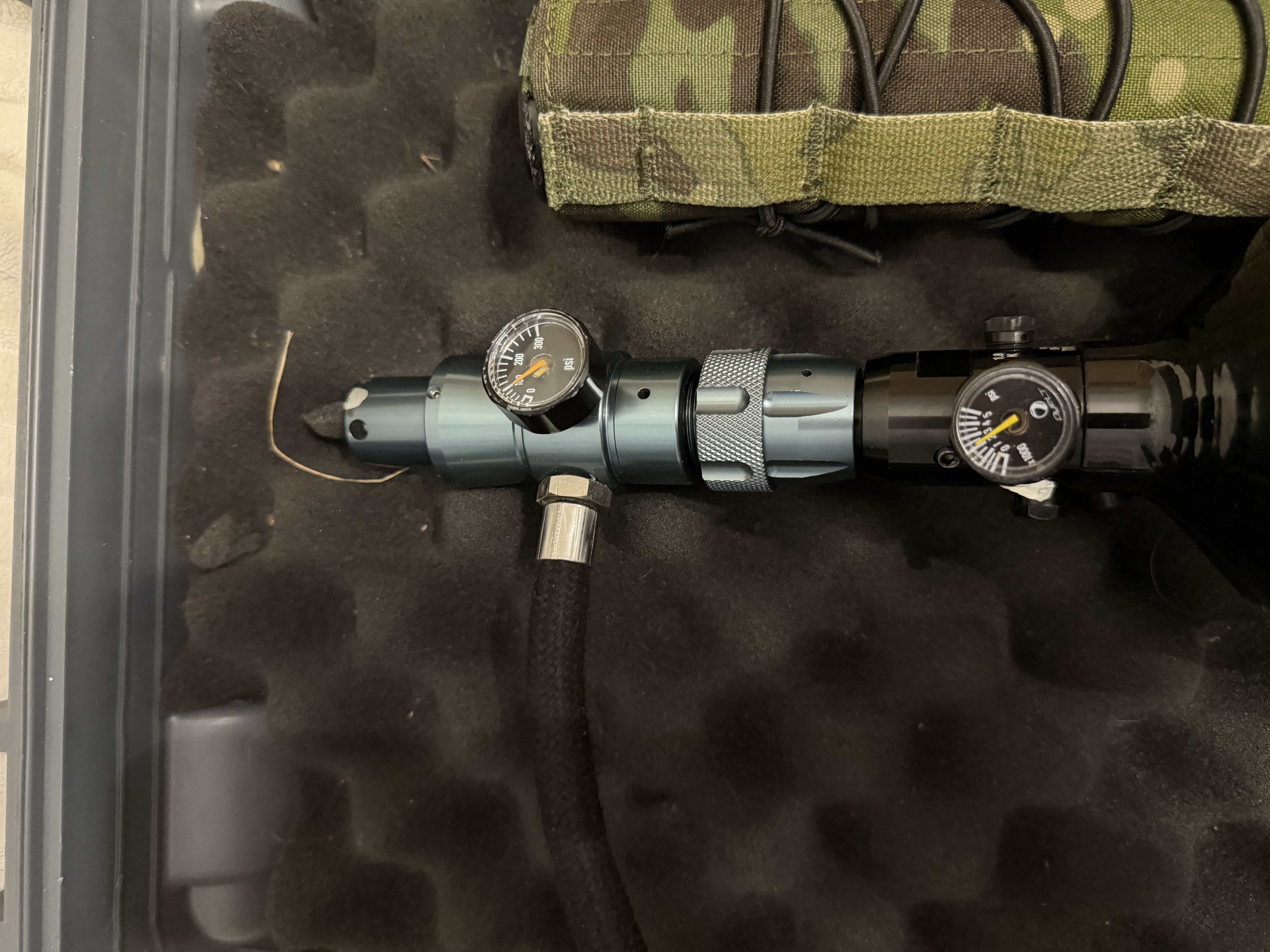 Zestaw hpa z repliką M4 TWS od KWA + regulator + butla + mamba + magazynki