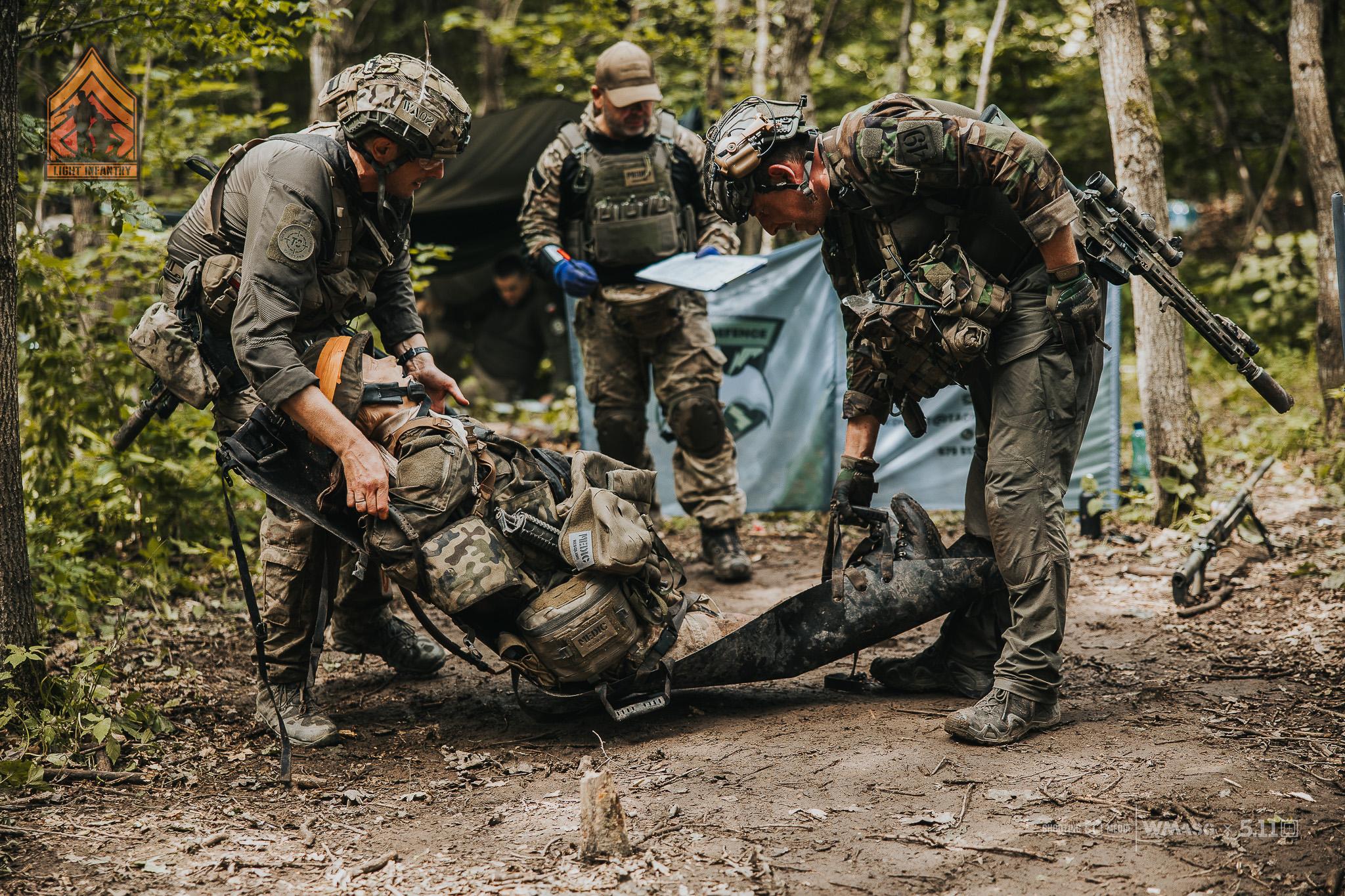 Fotorelacja z zawodów taktyczno-strzeleckich Lekka Piechota, kat. Lekka i MILSIM (18-20.07.2025)
