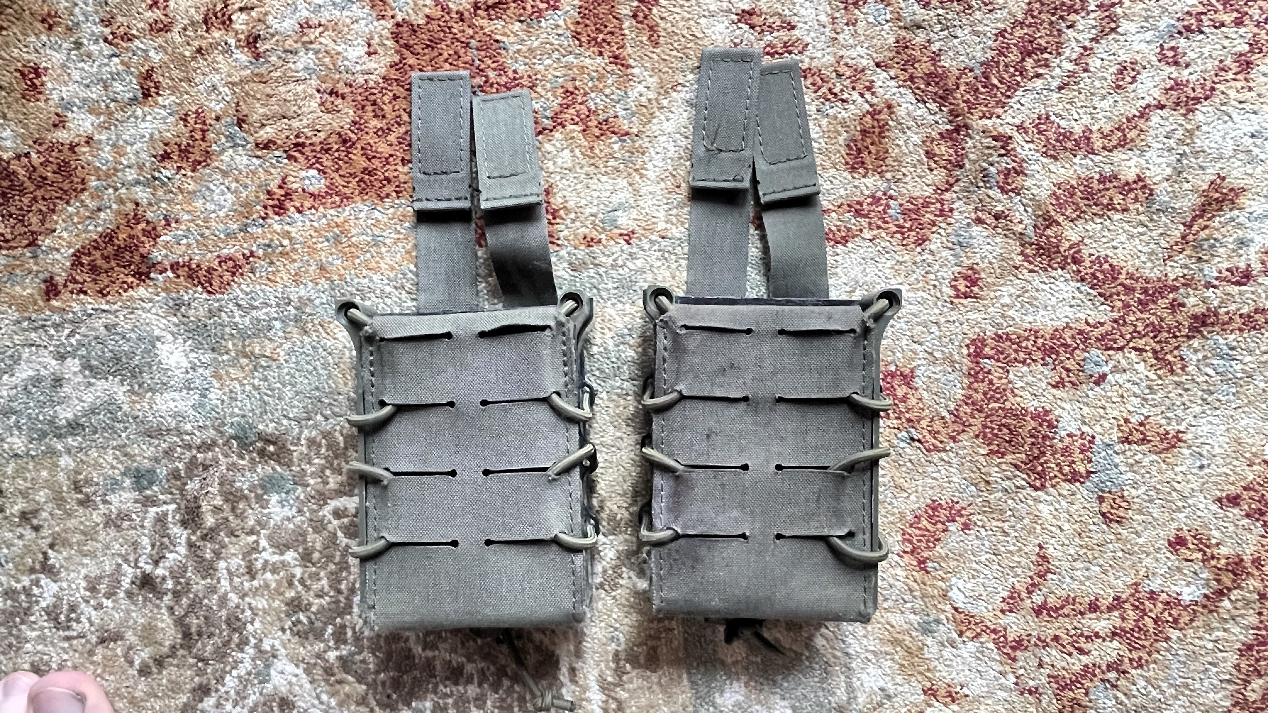 Podwójna ładownica karabinowa Templar's Gear na magazynki AR/AK Rifle Pouch - Ranger Green 2 szt