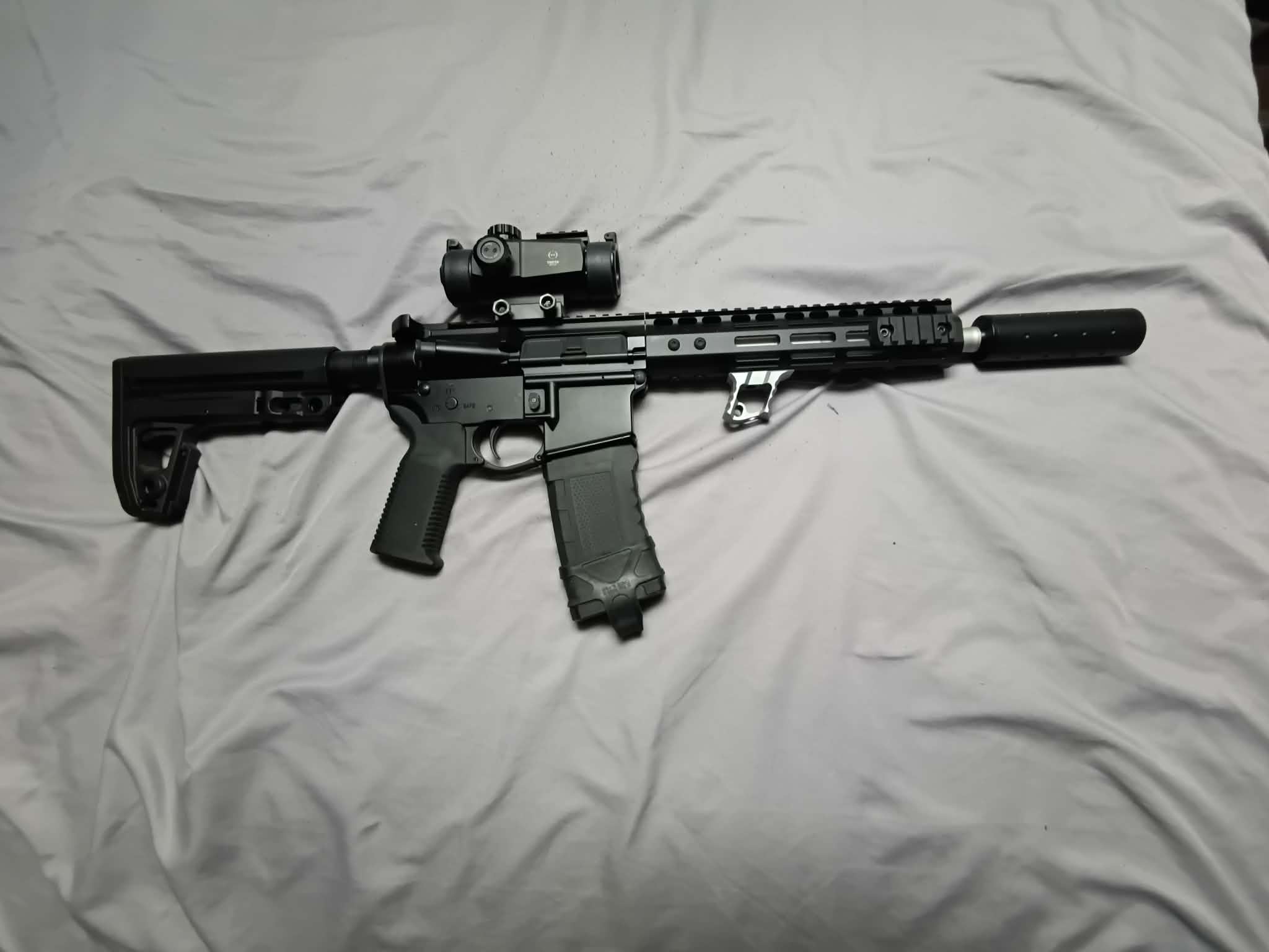 Replika karabinka Noveske N4 MWS Gen3 GBBr - Black EMG