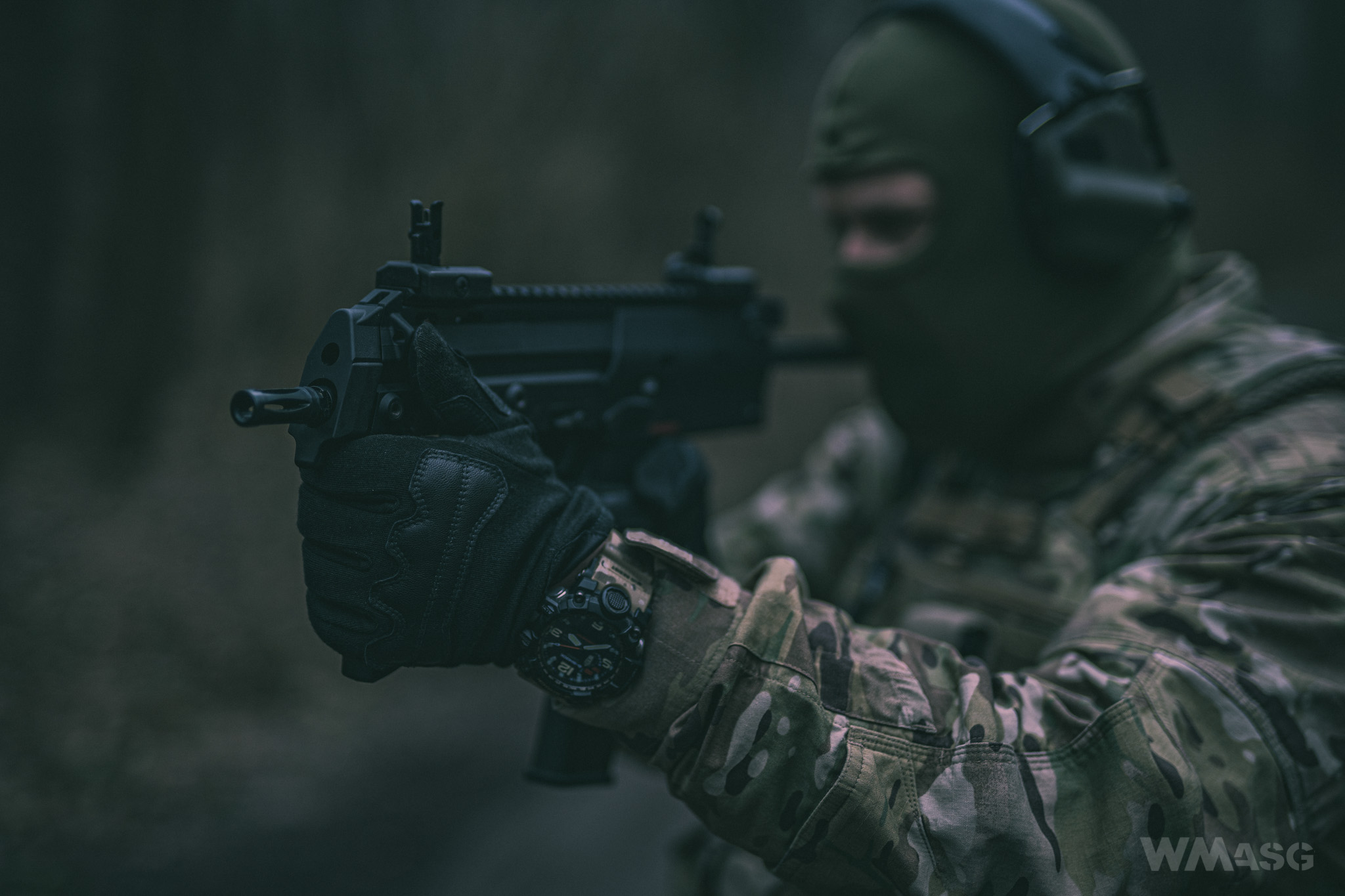 HK MP7A1 AEG - UMAREX/VFC- w terenie