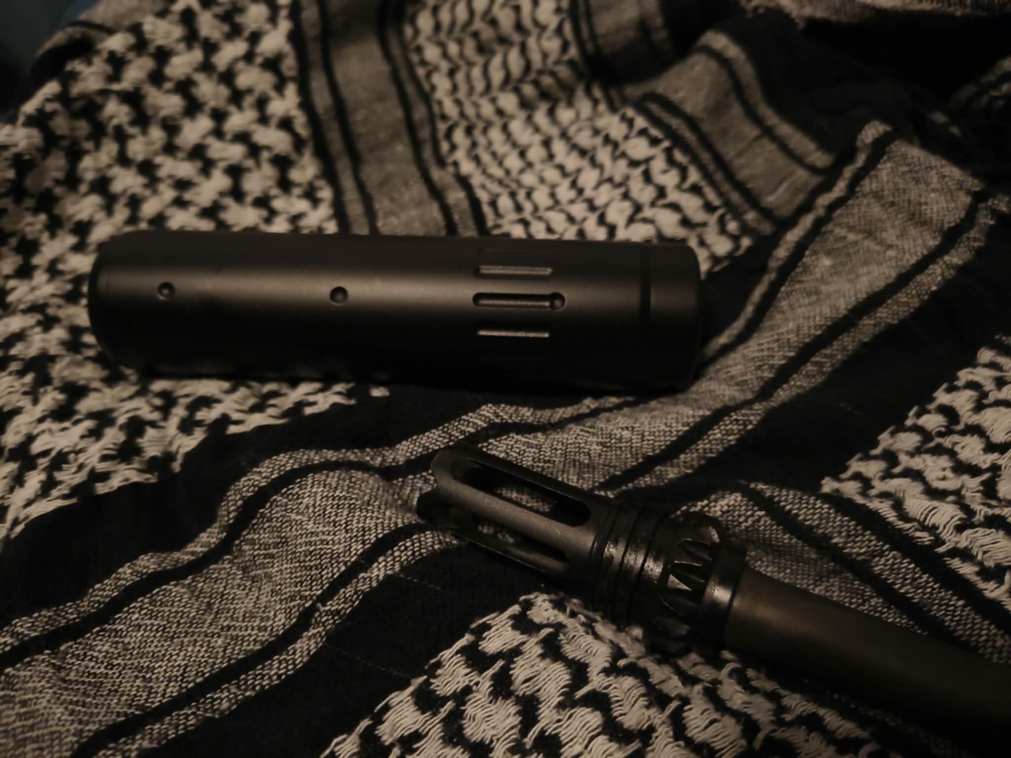 Tłumik ASG QD czarny Black Ops