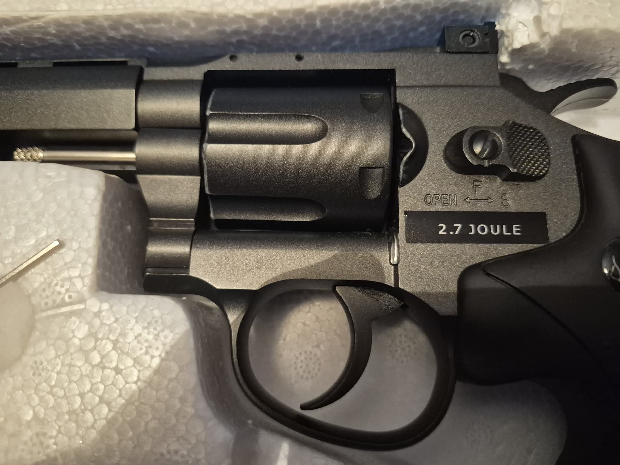 Rewolwer ASG CO2 Dan Wesson 8'' Grey + dużo gazu + kulki