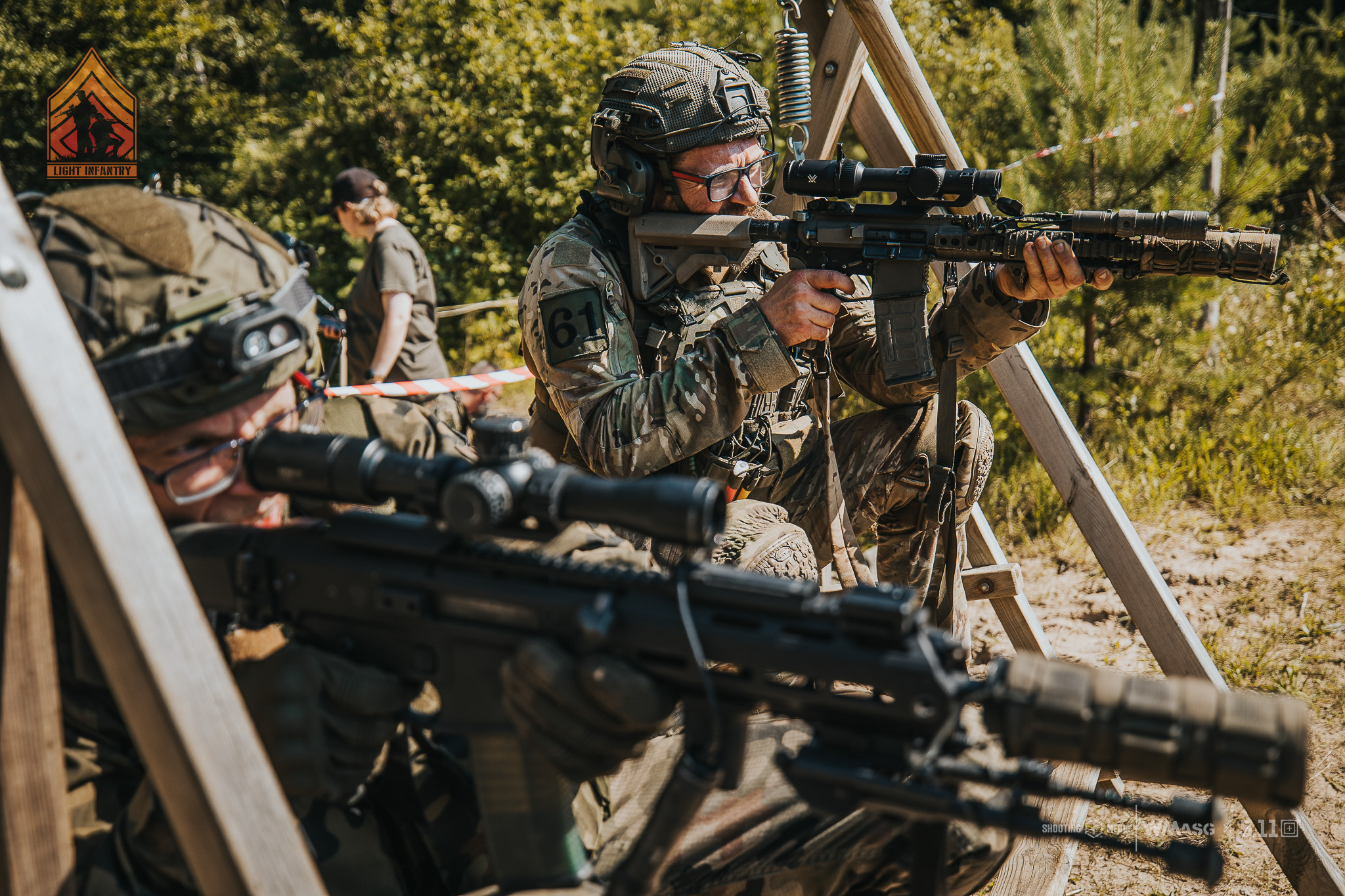 Fotorelacja z zawodów taktyczno-strzeleckich Lekka Piechota, kat. Lekka i MILSIM (18-20.07.2025)