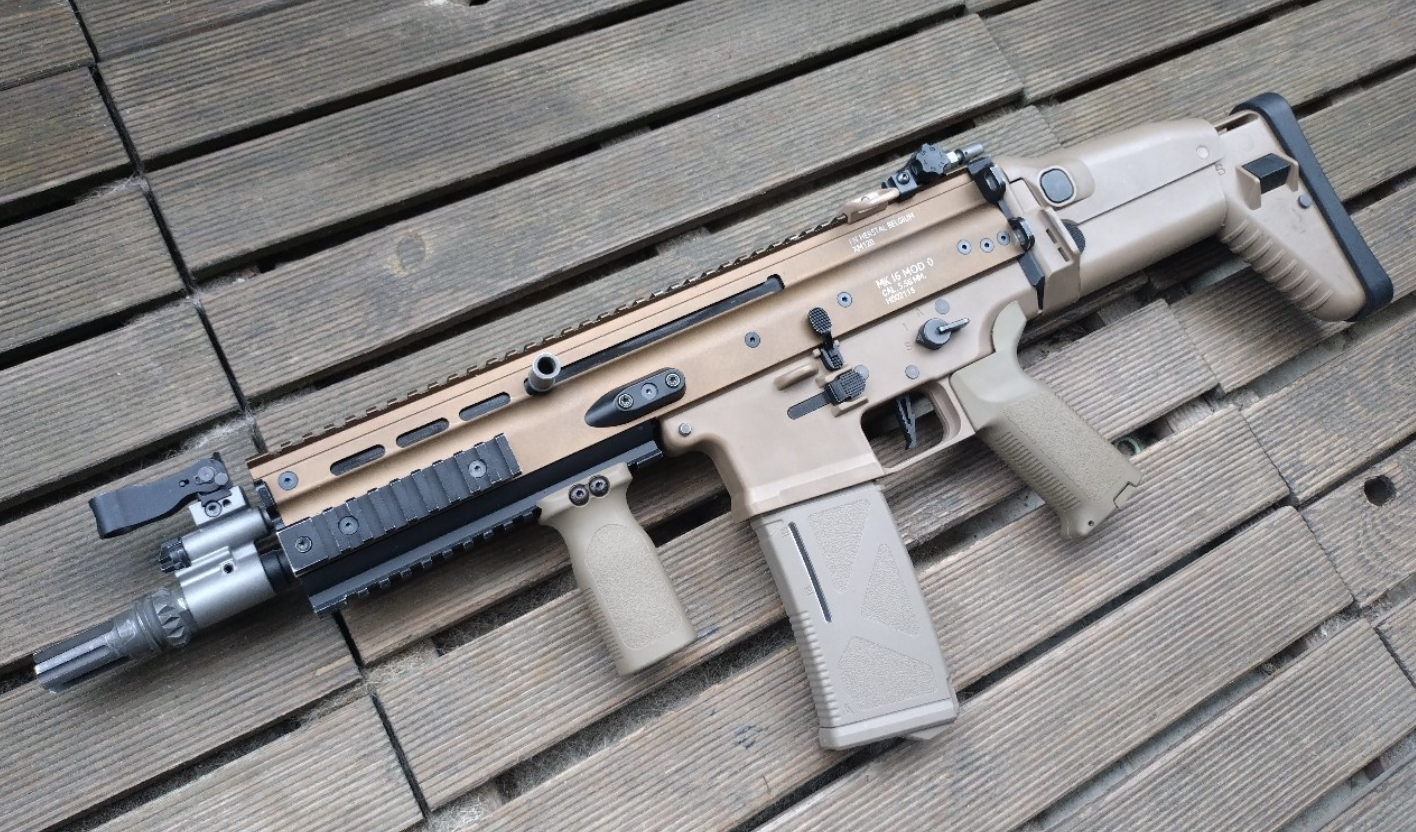 SCAR-L WE-Tech (po modyfikacjach i tuningach)