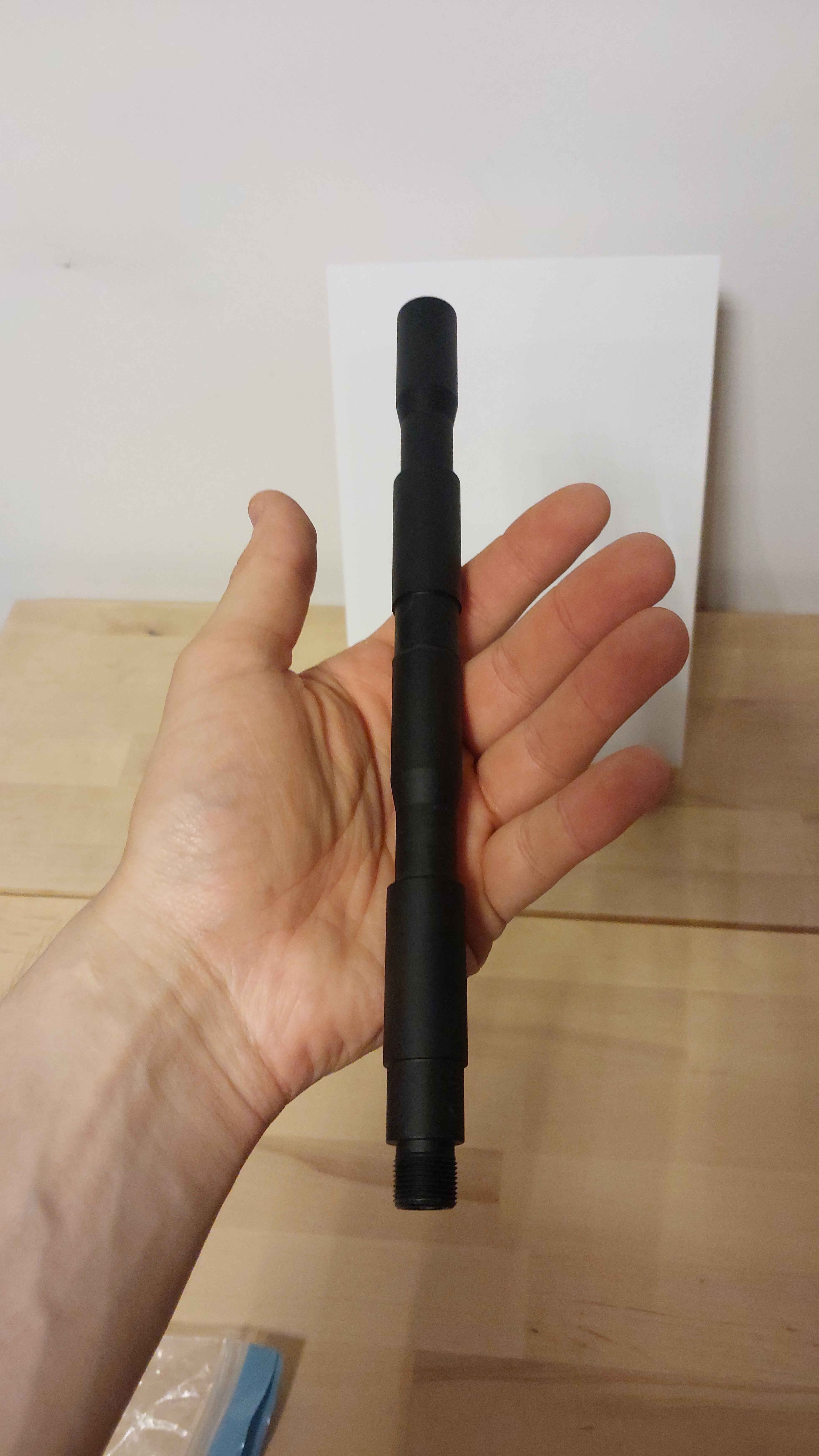 Przedłużka lufy zewnętrznej Slong Airsoft 117 mm 14 mm CCW