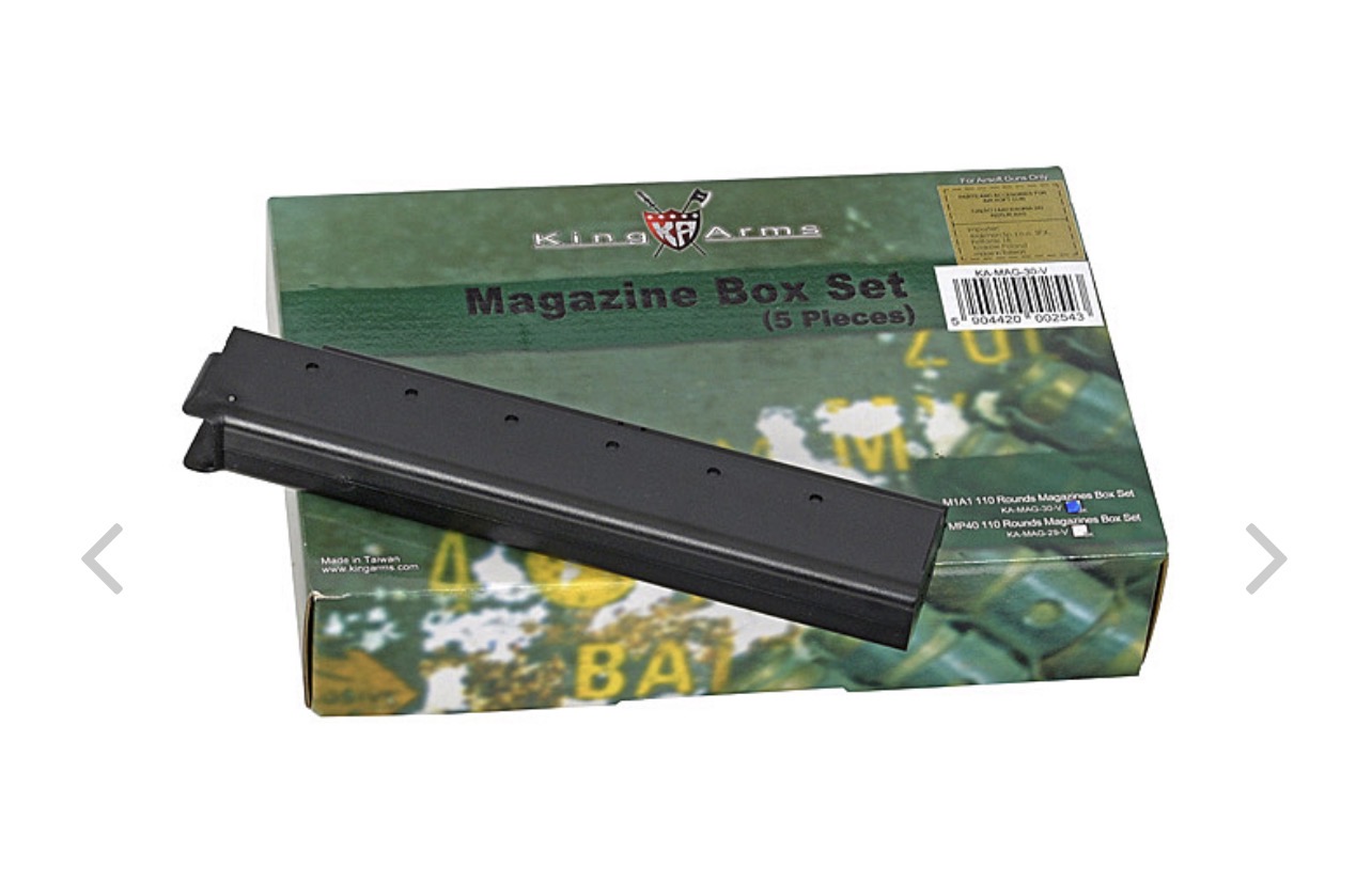 Kupię magazynki thompson m1a1 cyma lub king arms