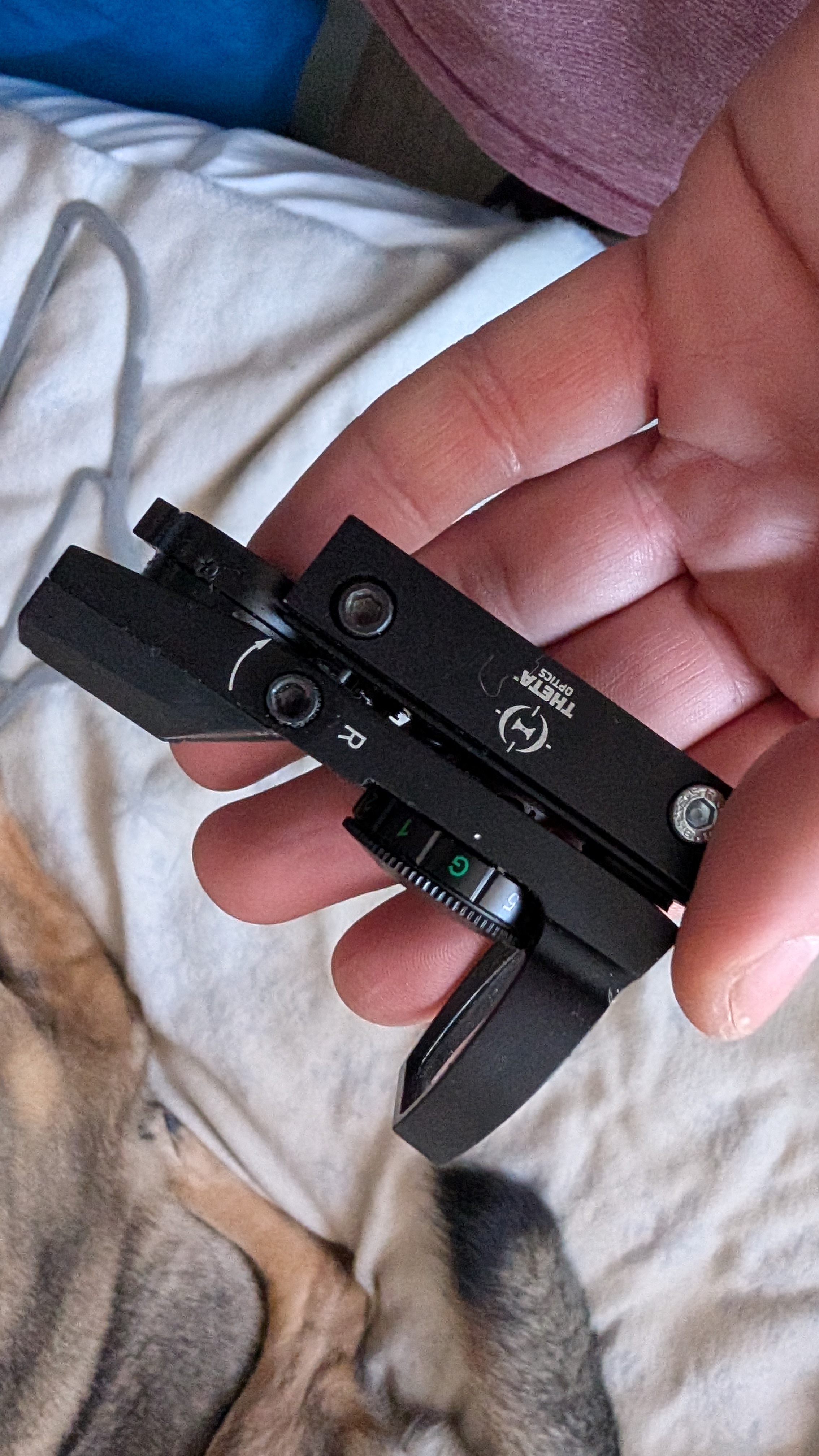 Kolimator Theta Optics Open Back