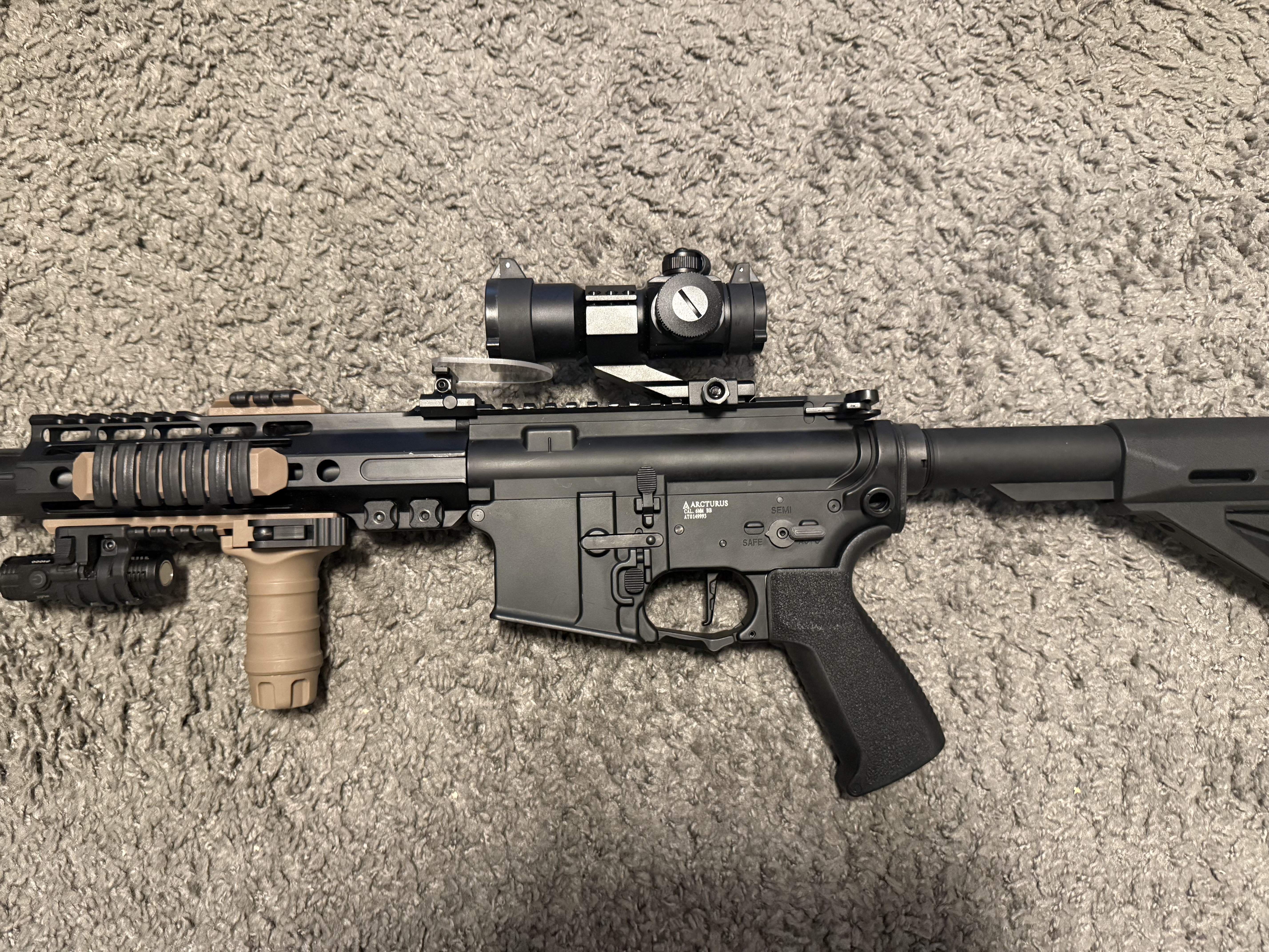 Replika Asg Arcturus MOD1 SBR 8 full metal duży zestaw
