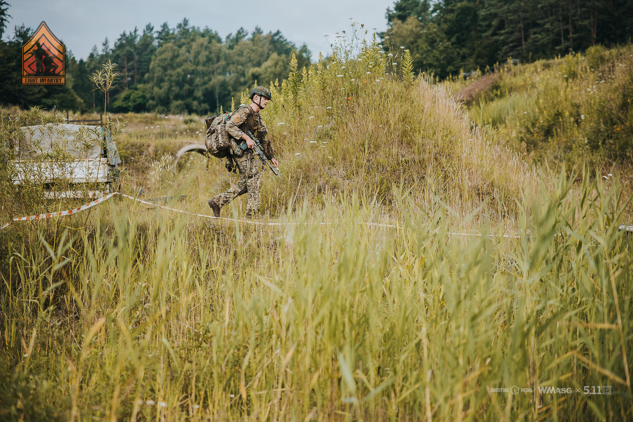 Fotorelacja z zawodów taktyczno-strzeleckich Lekka Piechota, kat. Lekka i MILSIM (18-20.07.2025)
