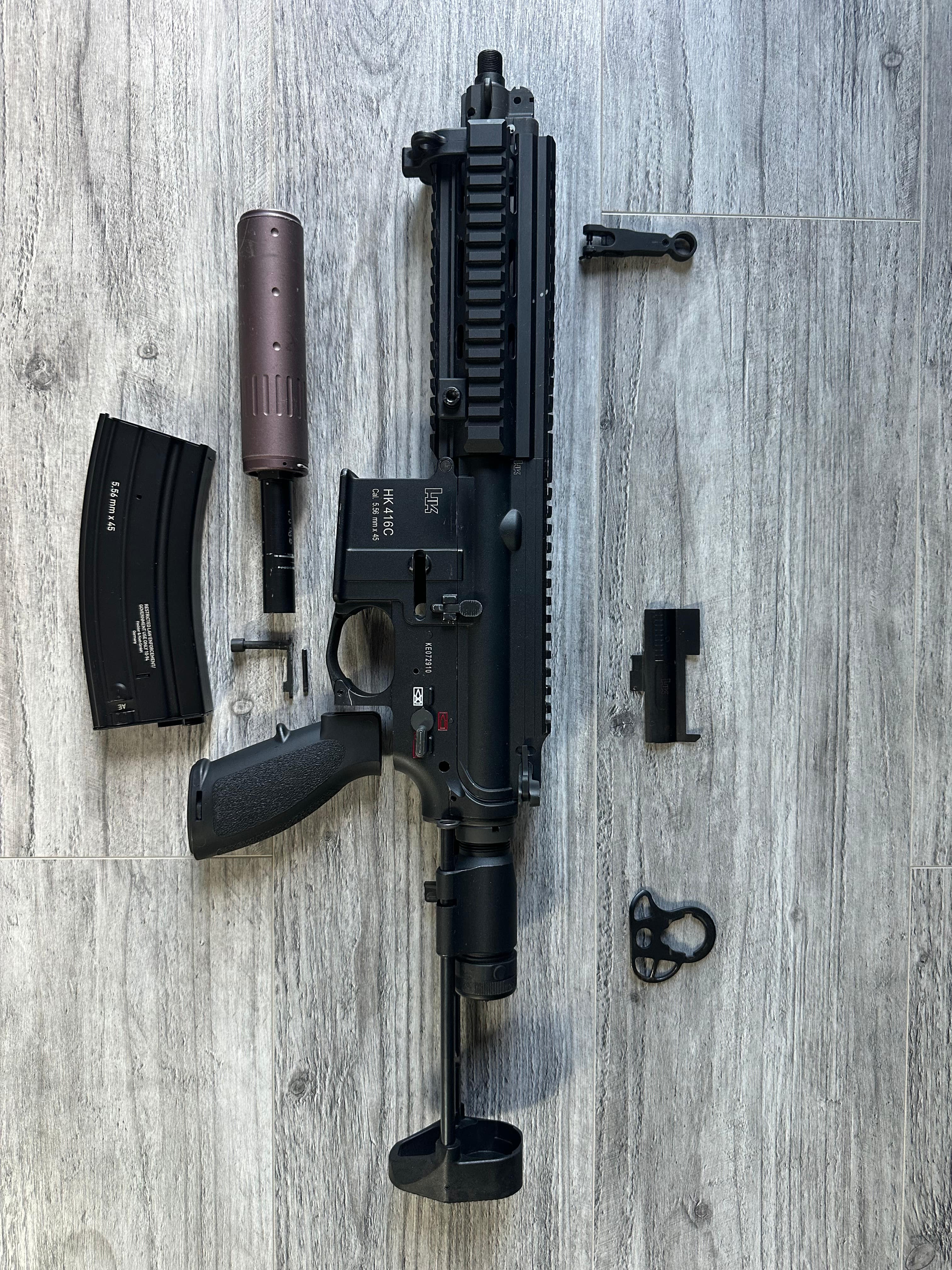 HK 416c VFC/Umarex korpus