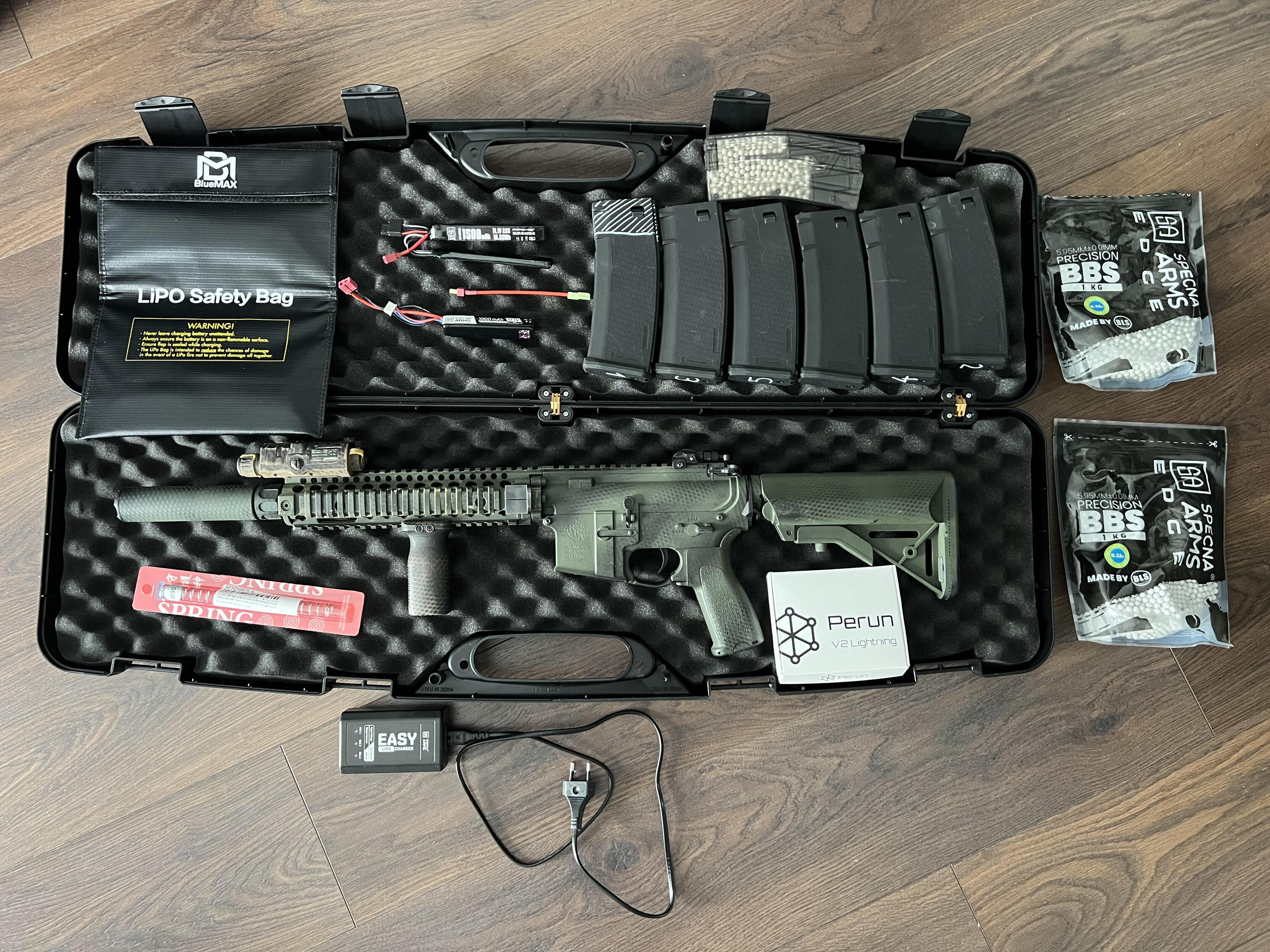 Replika ASG MK18 Specna Arms (pełen tuning + gratisy)