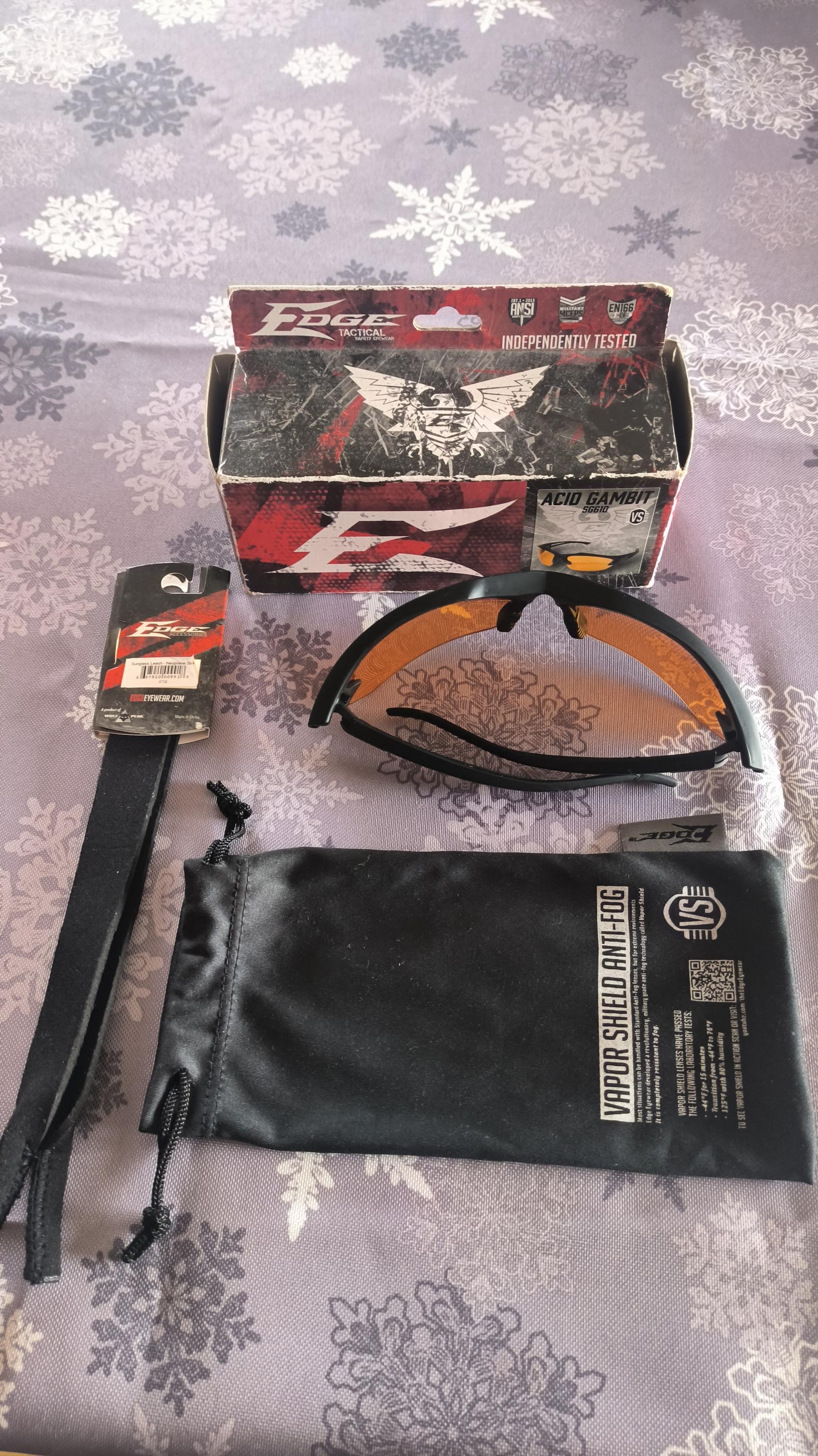 Okulary Edge Tactical Acid Gambit Tiger Eye
