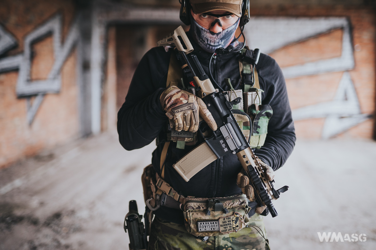 Specna Arms SA -E12 PDW Edge BK-TAN (sesja w terenie)