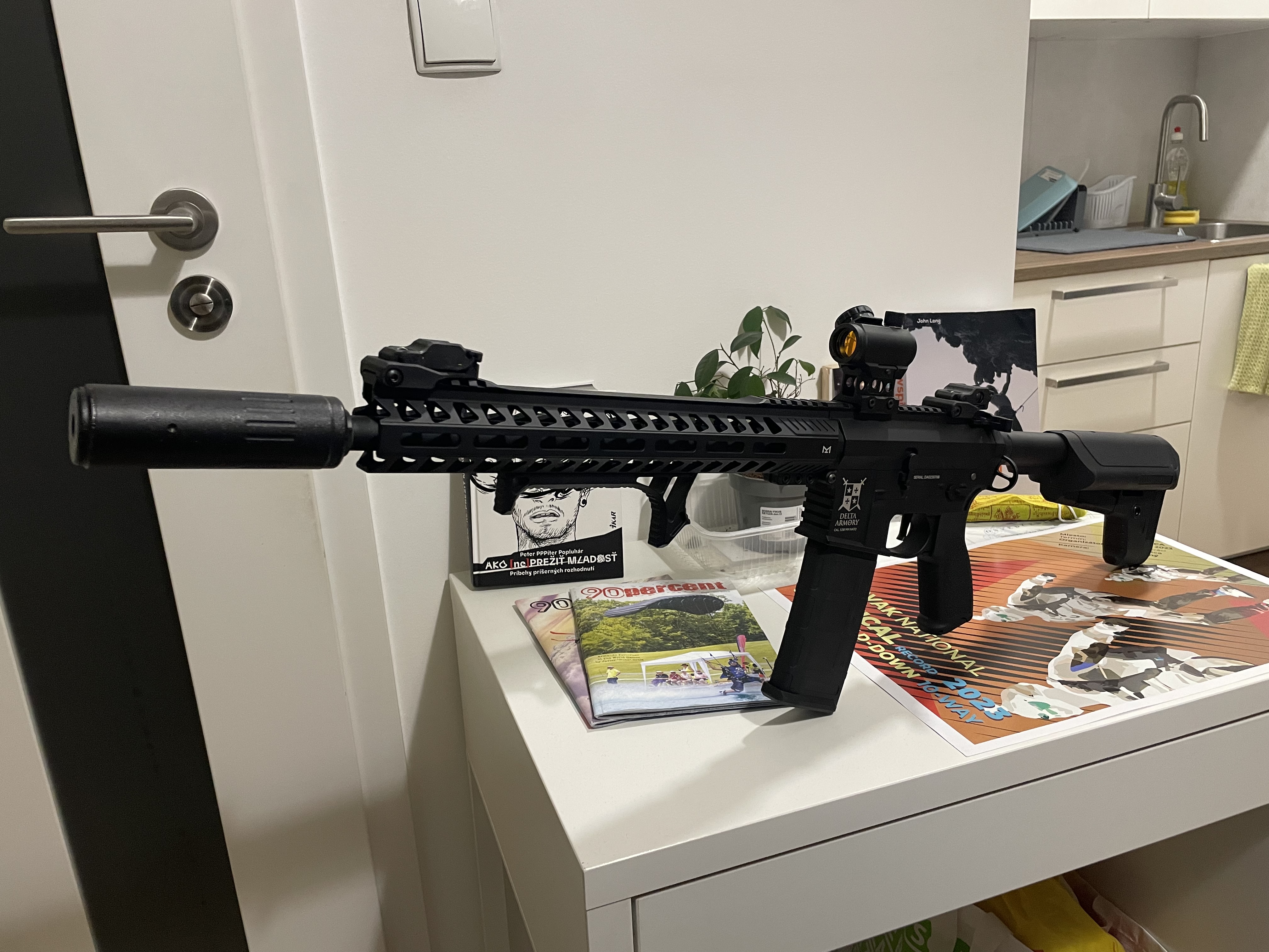 Delta Armory AR15 13" M-LOK ALPHA + dodatki