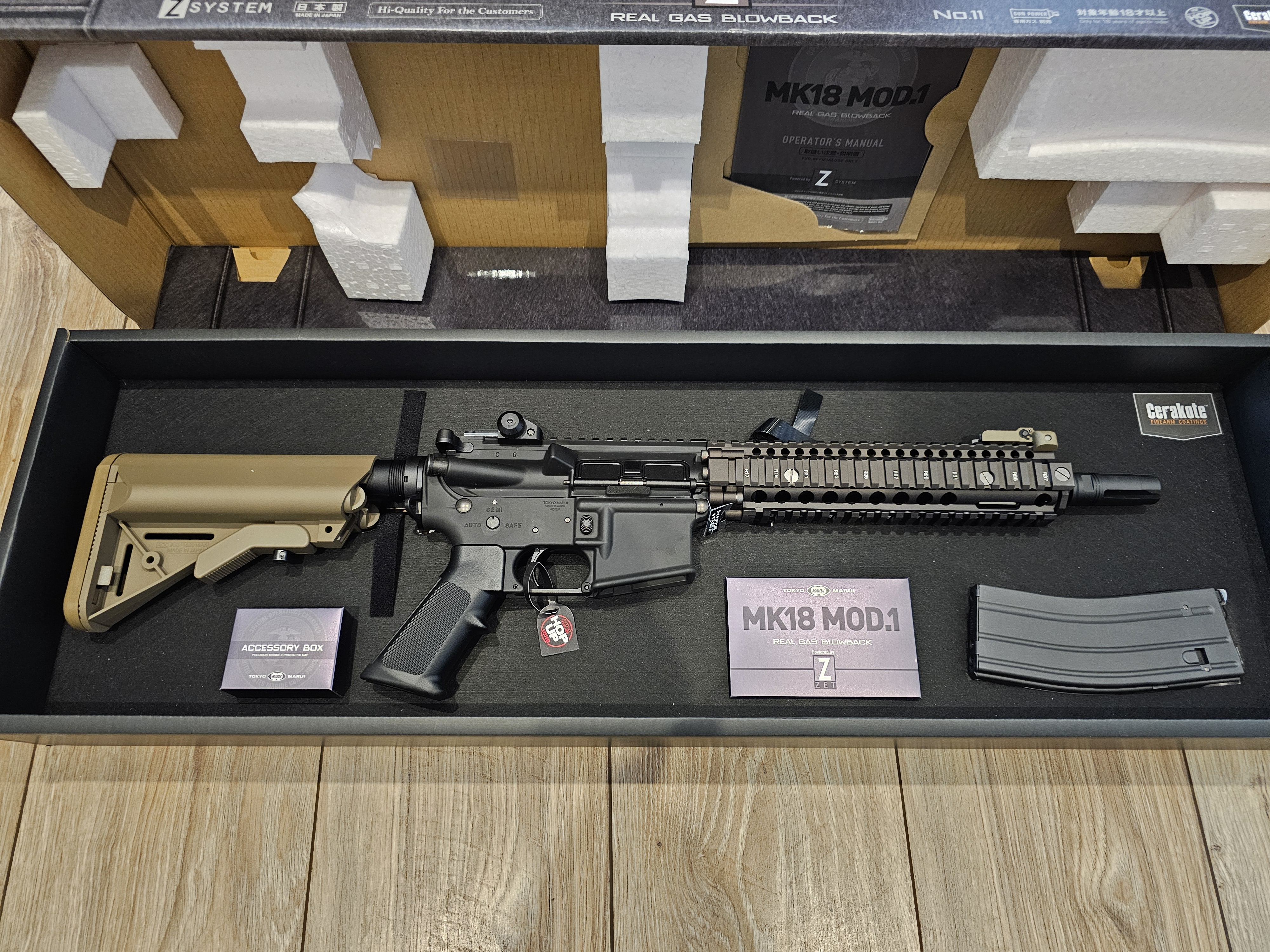 Replika tokio marui MWS MK18 GBBR