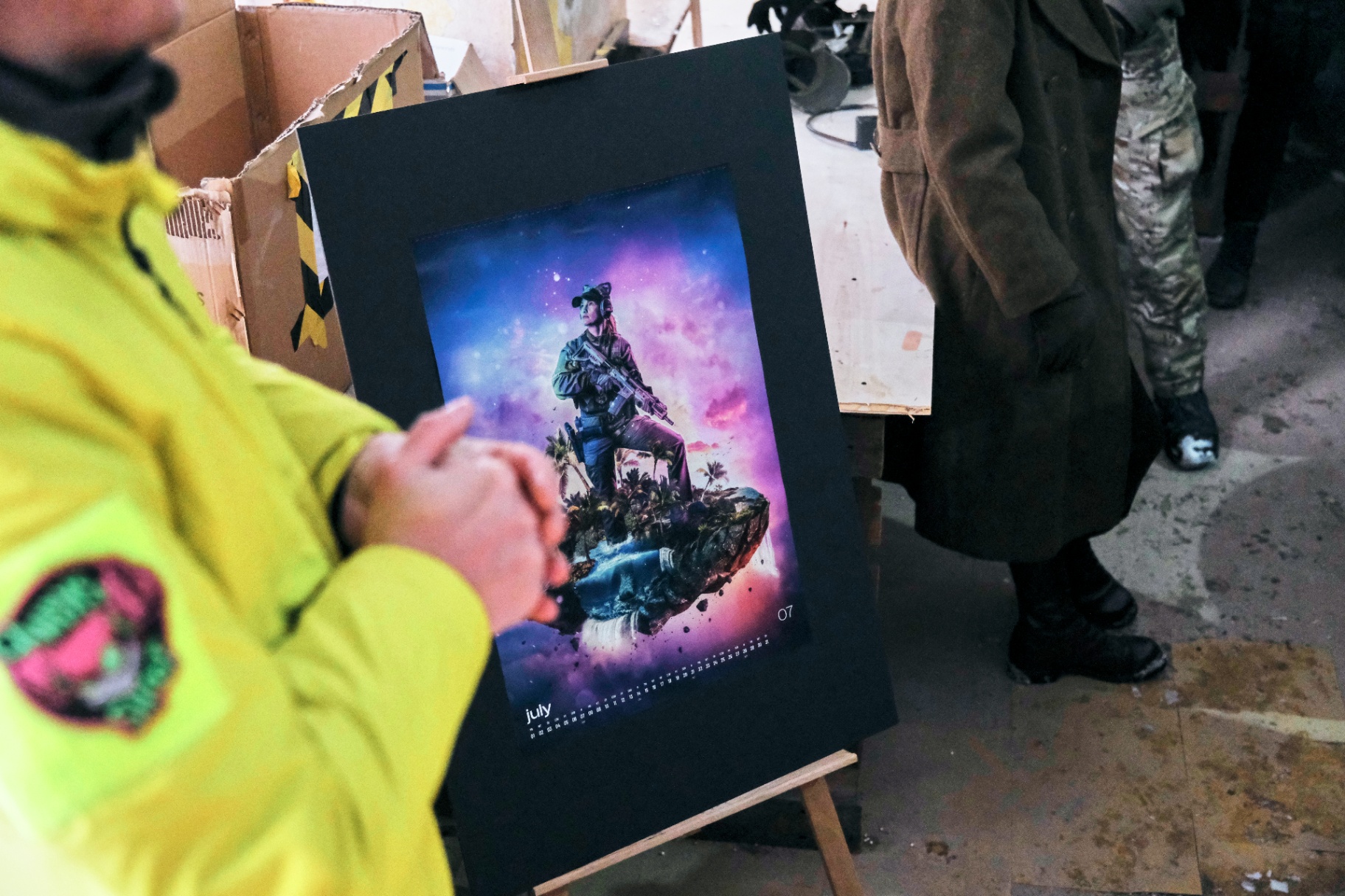 Premiera charytatywnego kalendarza "Żołnierze Pasji"