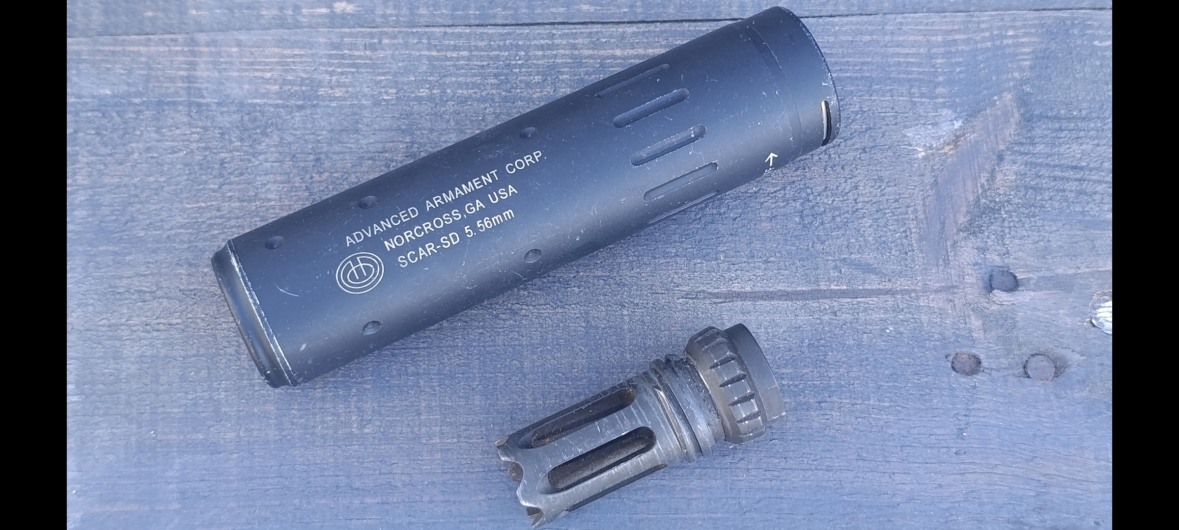Tłumik AAC SCAR 5.56