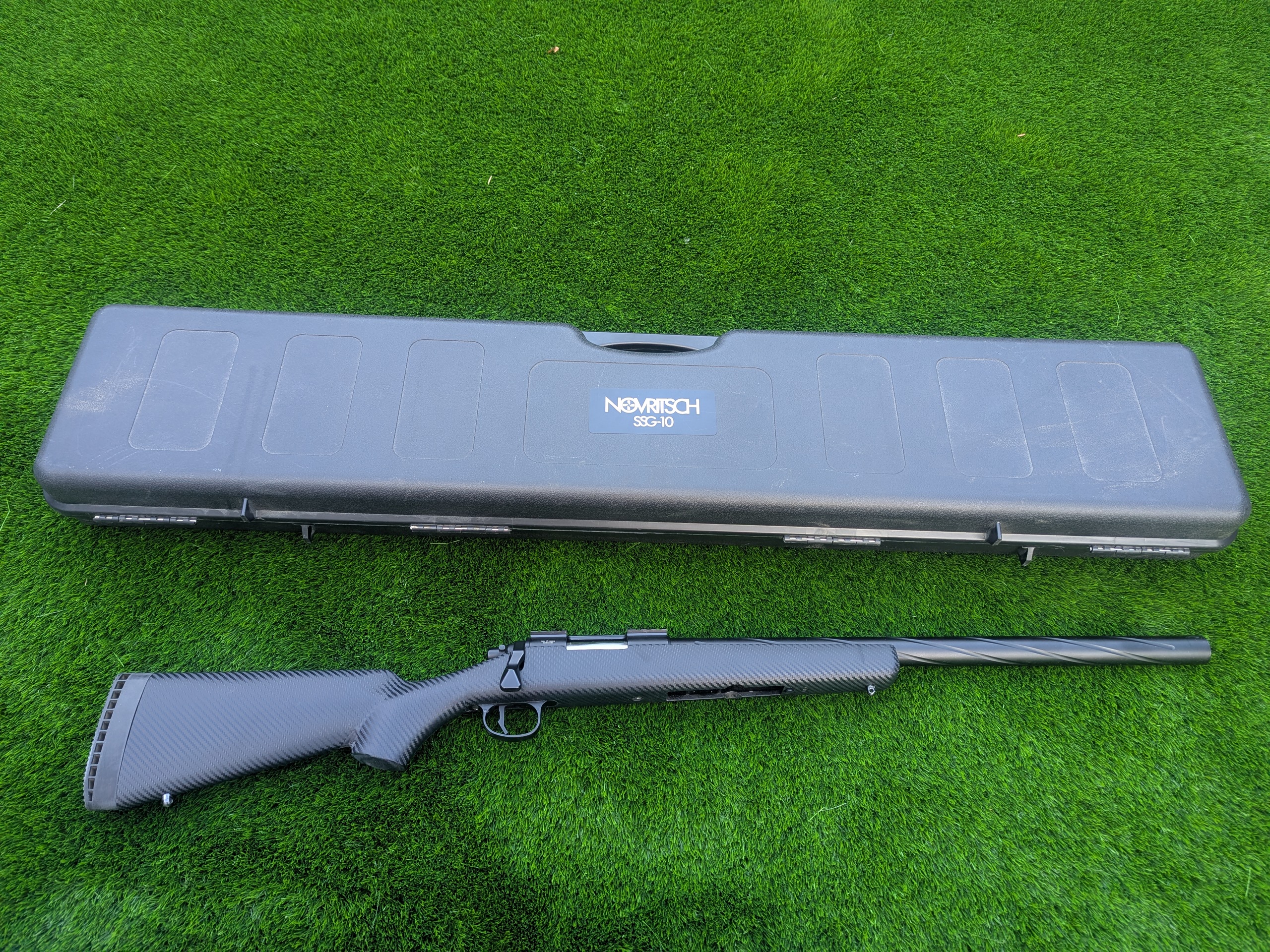 Snajperka ASG karabin SSG10 Novritsch CARBON z walizką