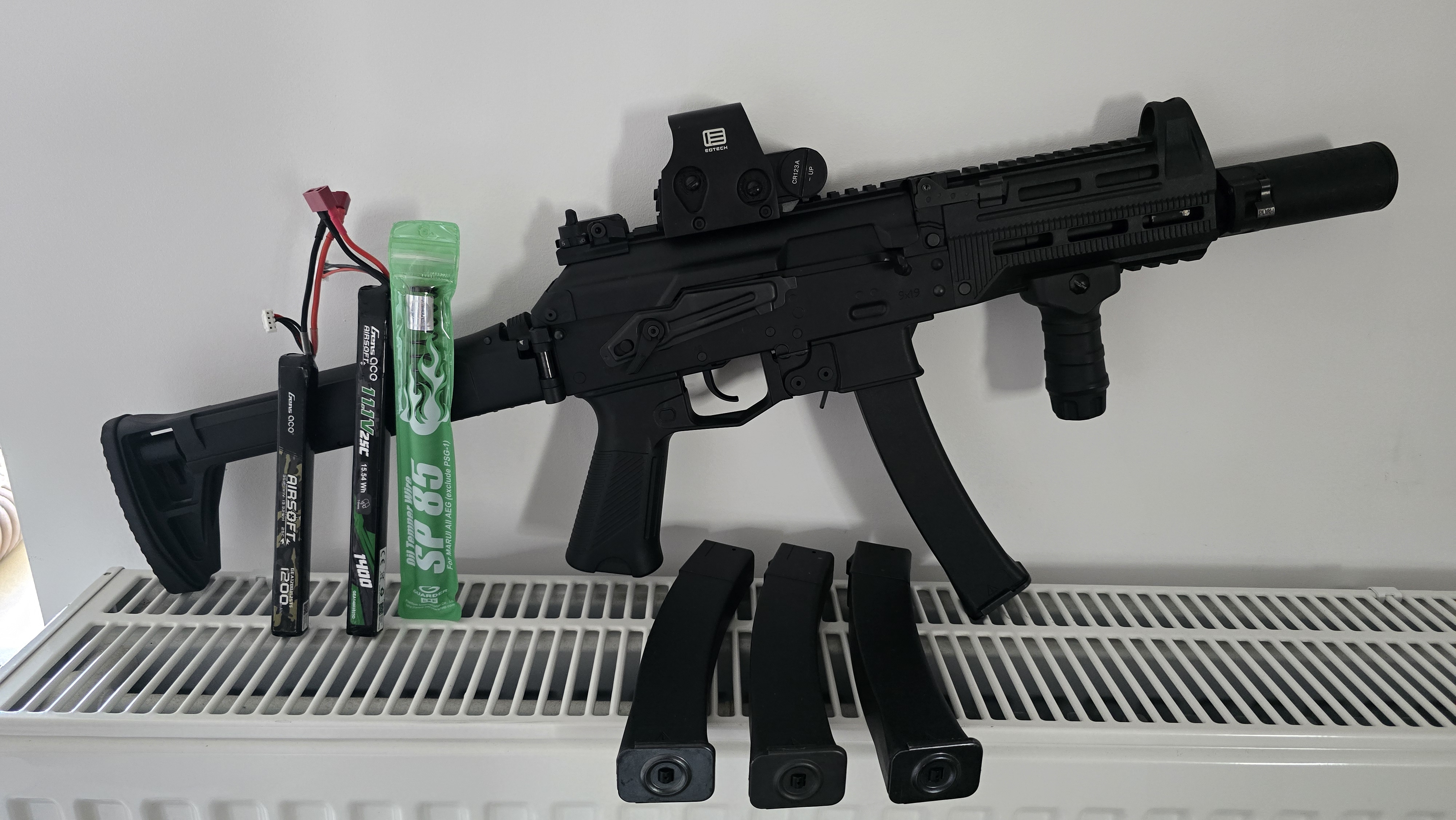 PP-19 ROF 30 rps, ETU tryb burst, binarny, precocking