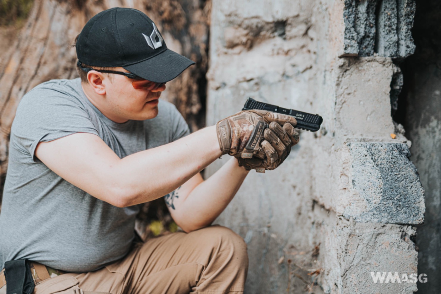 ICS Sarsilmaz SAR 9 w terenie