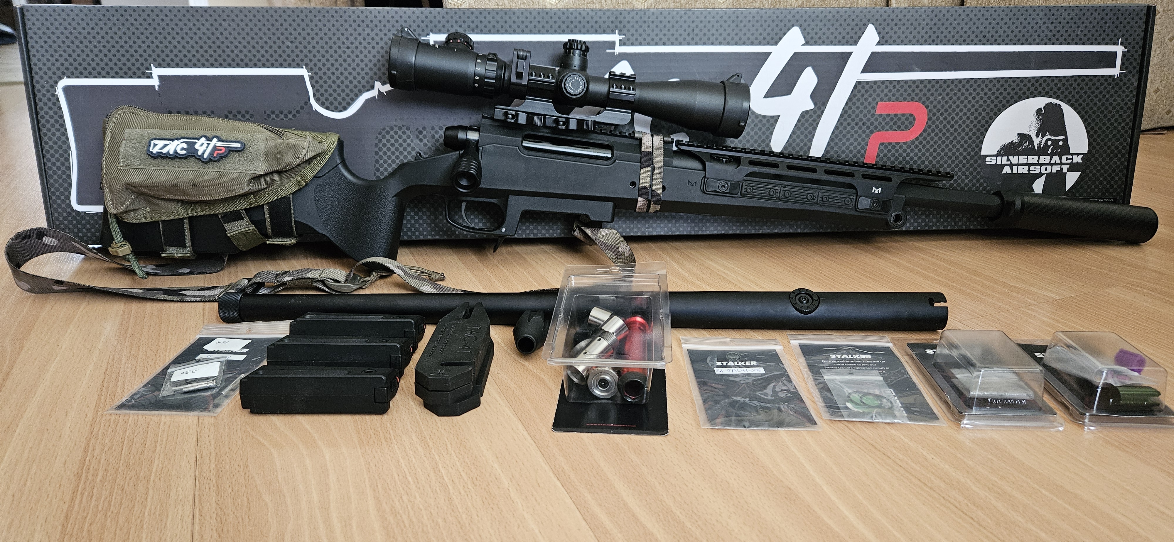 TAC-41 P (tac41) 3.3j, standard GBB + AEG, full Stalker kit
