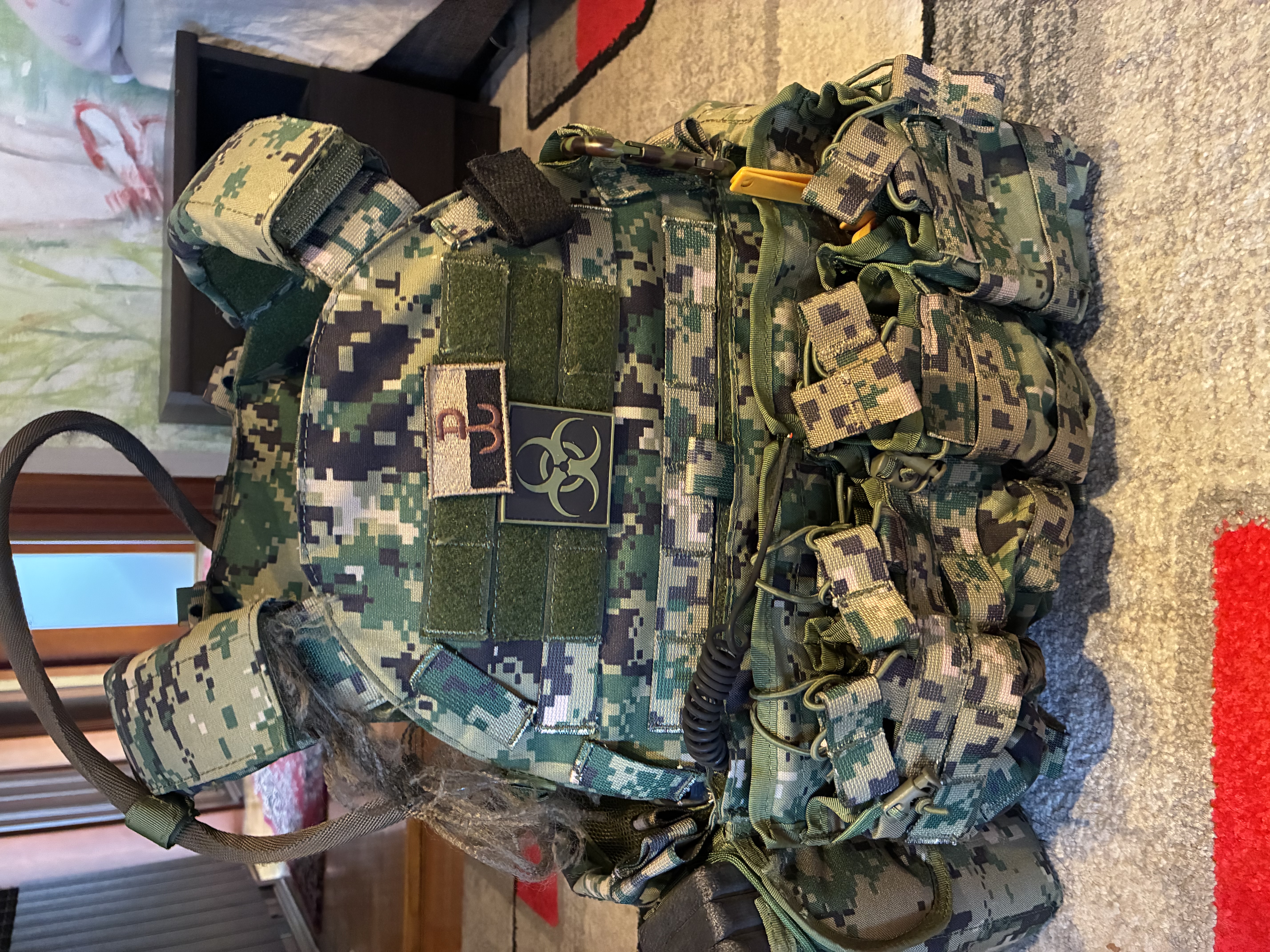 Kamizelka plate carrier TMC AOR2 cordura