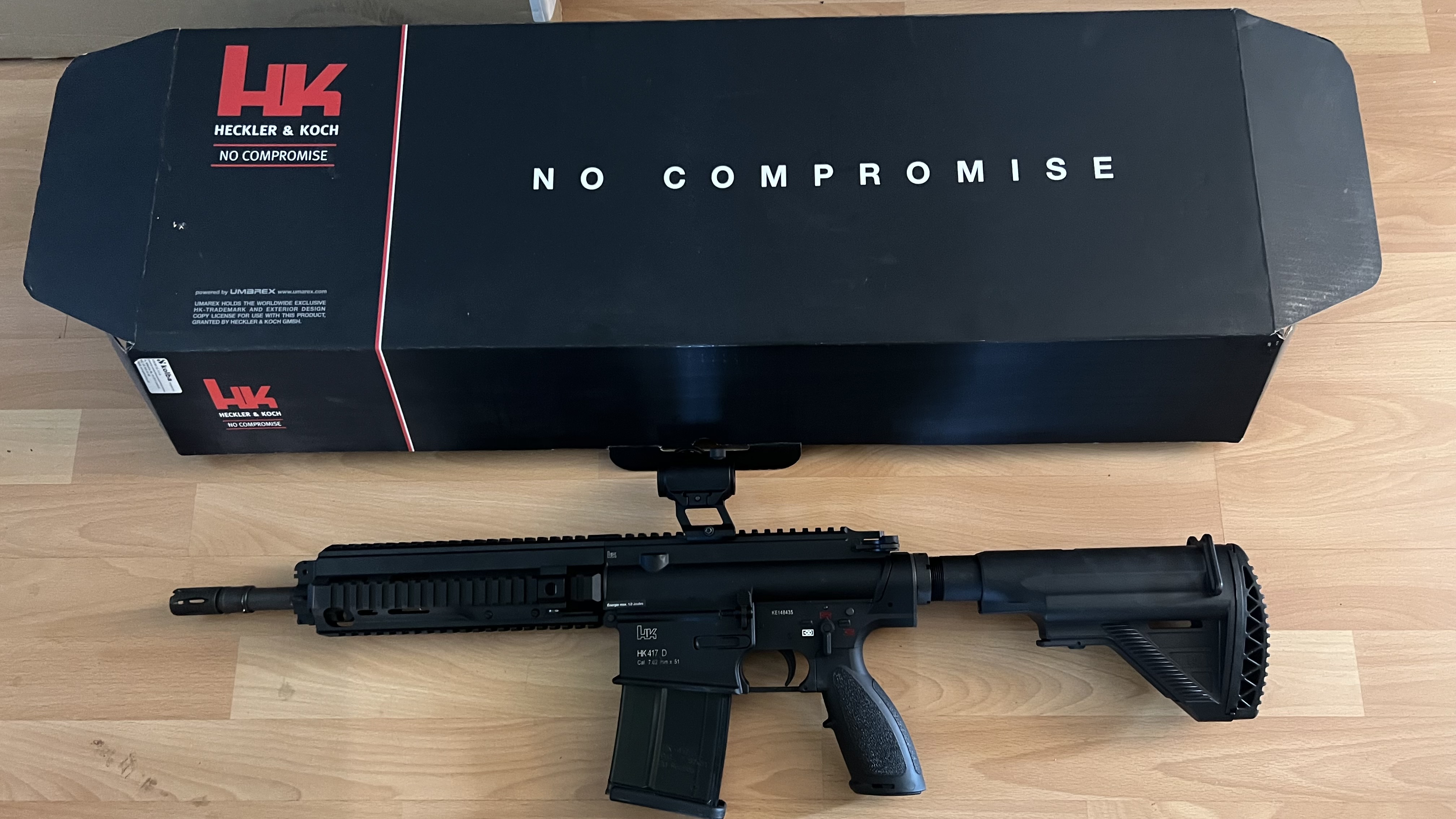 Heckler&Koch HK417 6 mm green gas