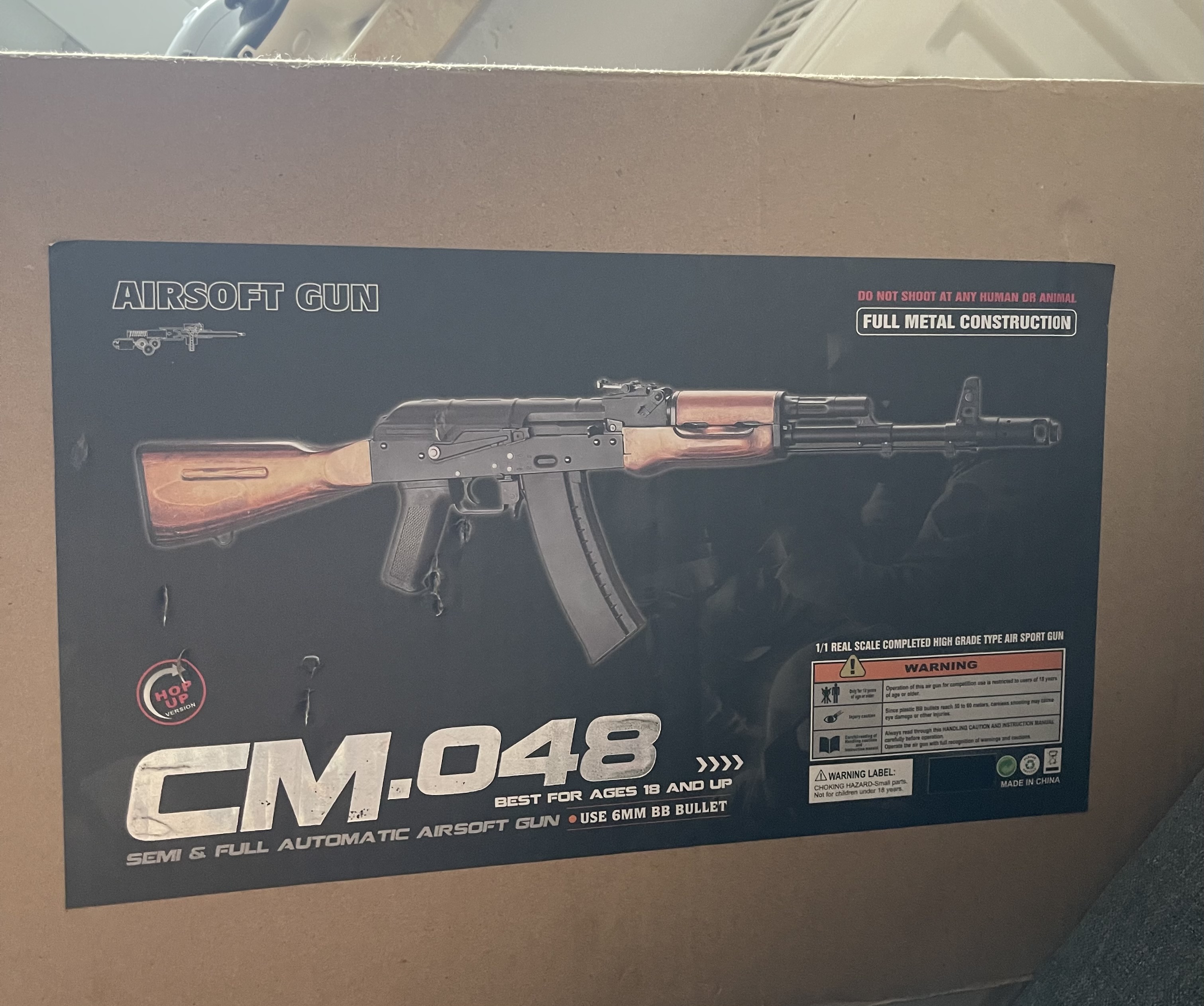 Replika AK-74 Cyma CM0.48 zestaw