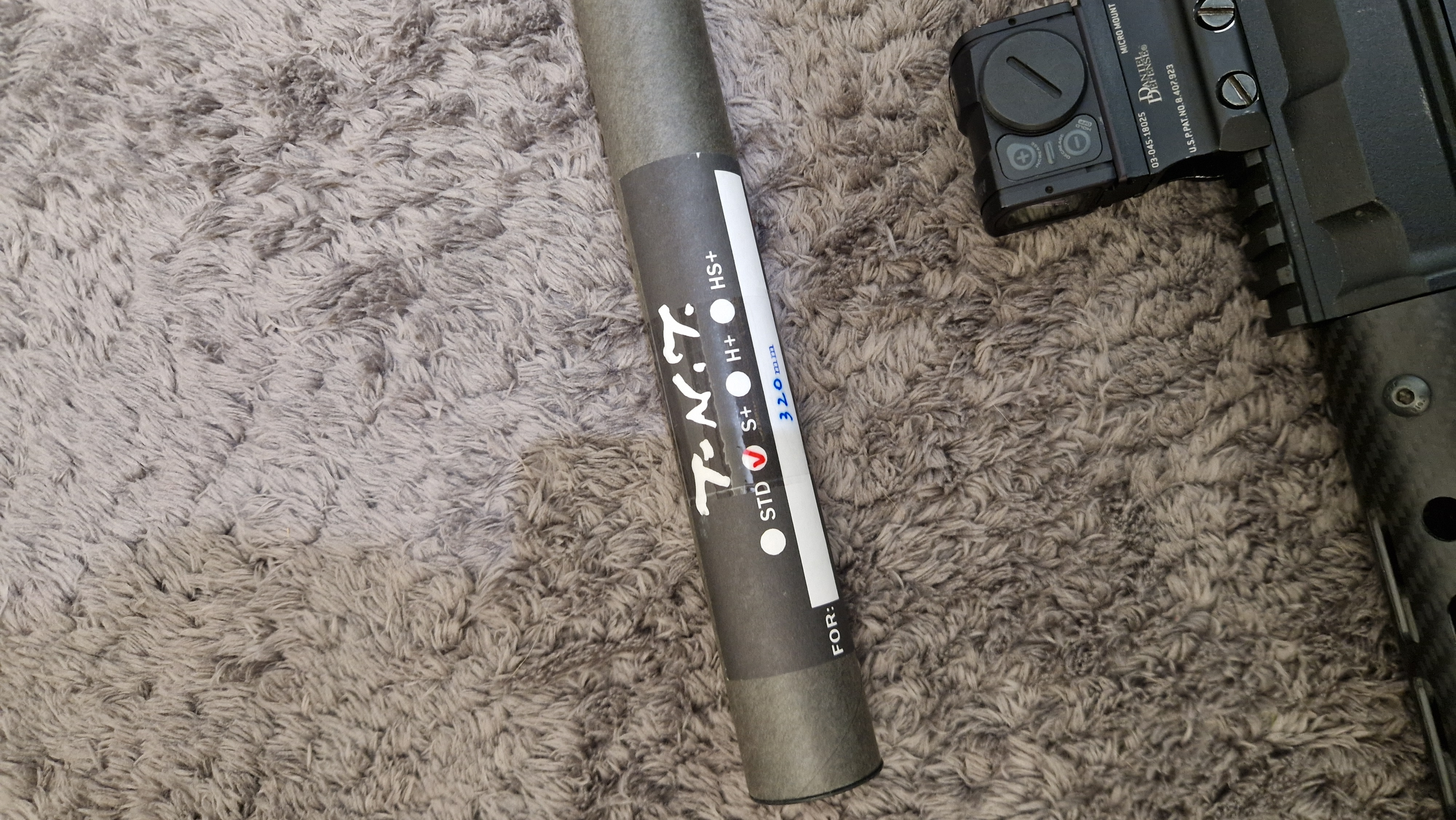 Lufa precyzyjna 6,03mm T.N.T. S+ 320mm do replik AEG
