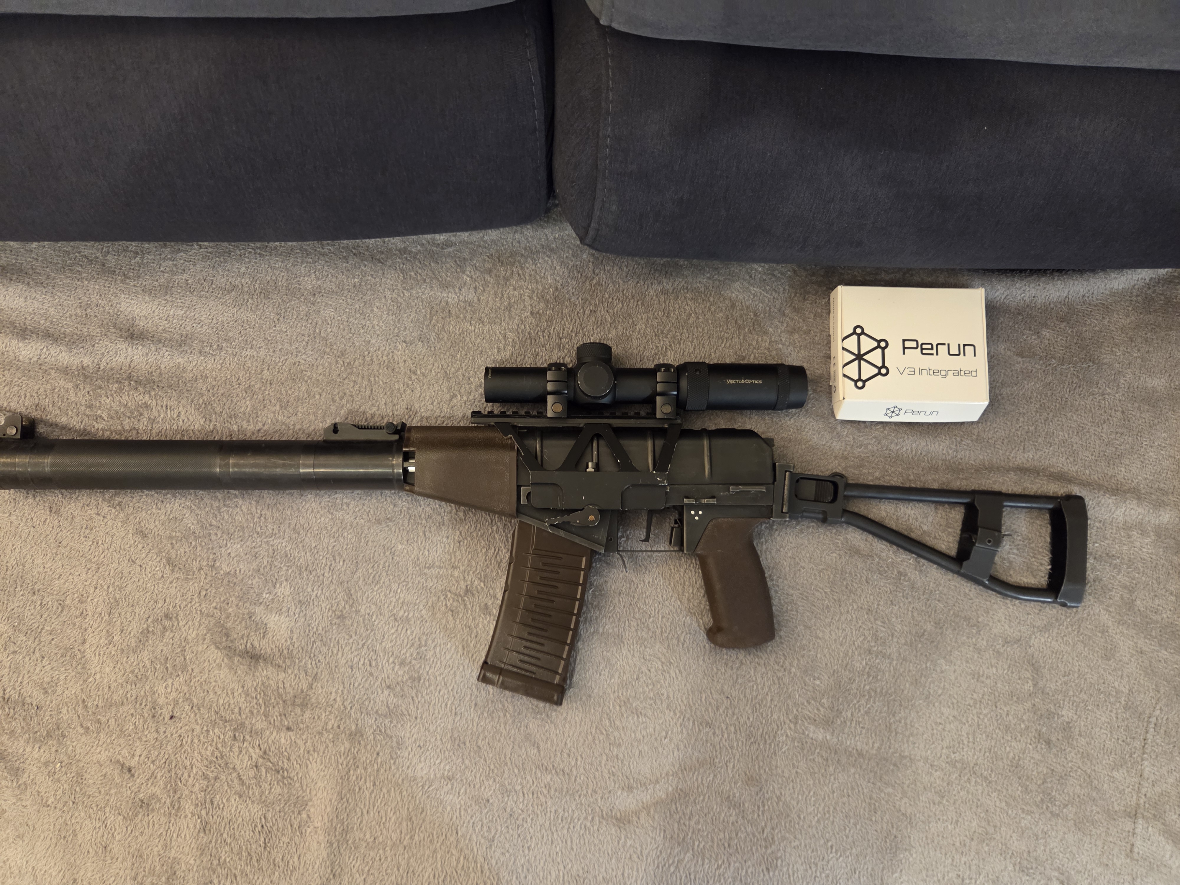 LCT AS VAL Perun V3 Integrated + Vector Optics Forester 1–5x24 1.9J/0.32g